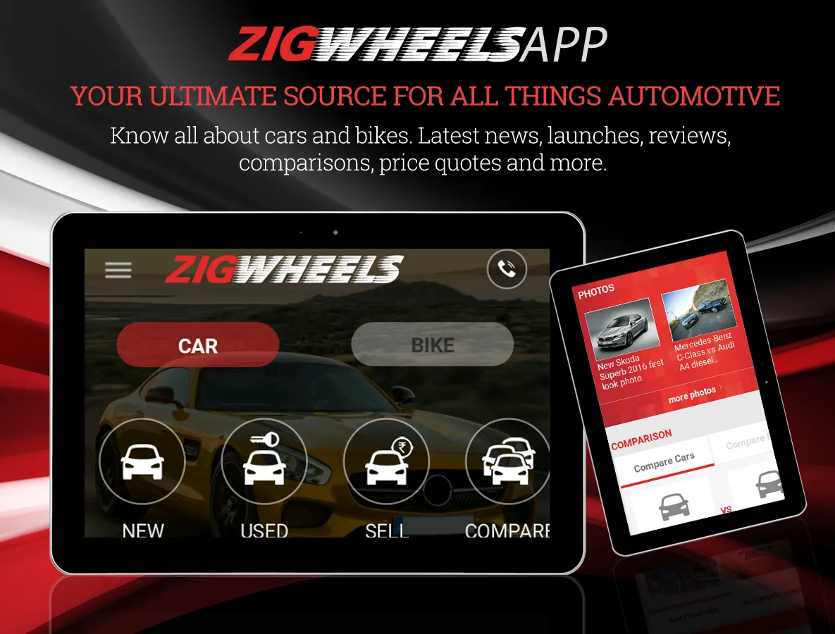 ZigWheels - Car, Bike & Review | Indus Appstore | Screenshot