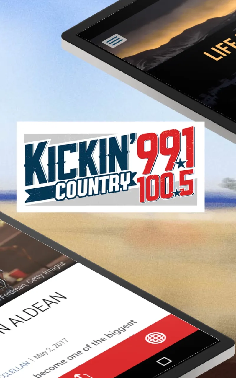 Kickin' Country 99.1/100.5 | Indus Appstore | Screenshot