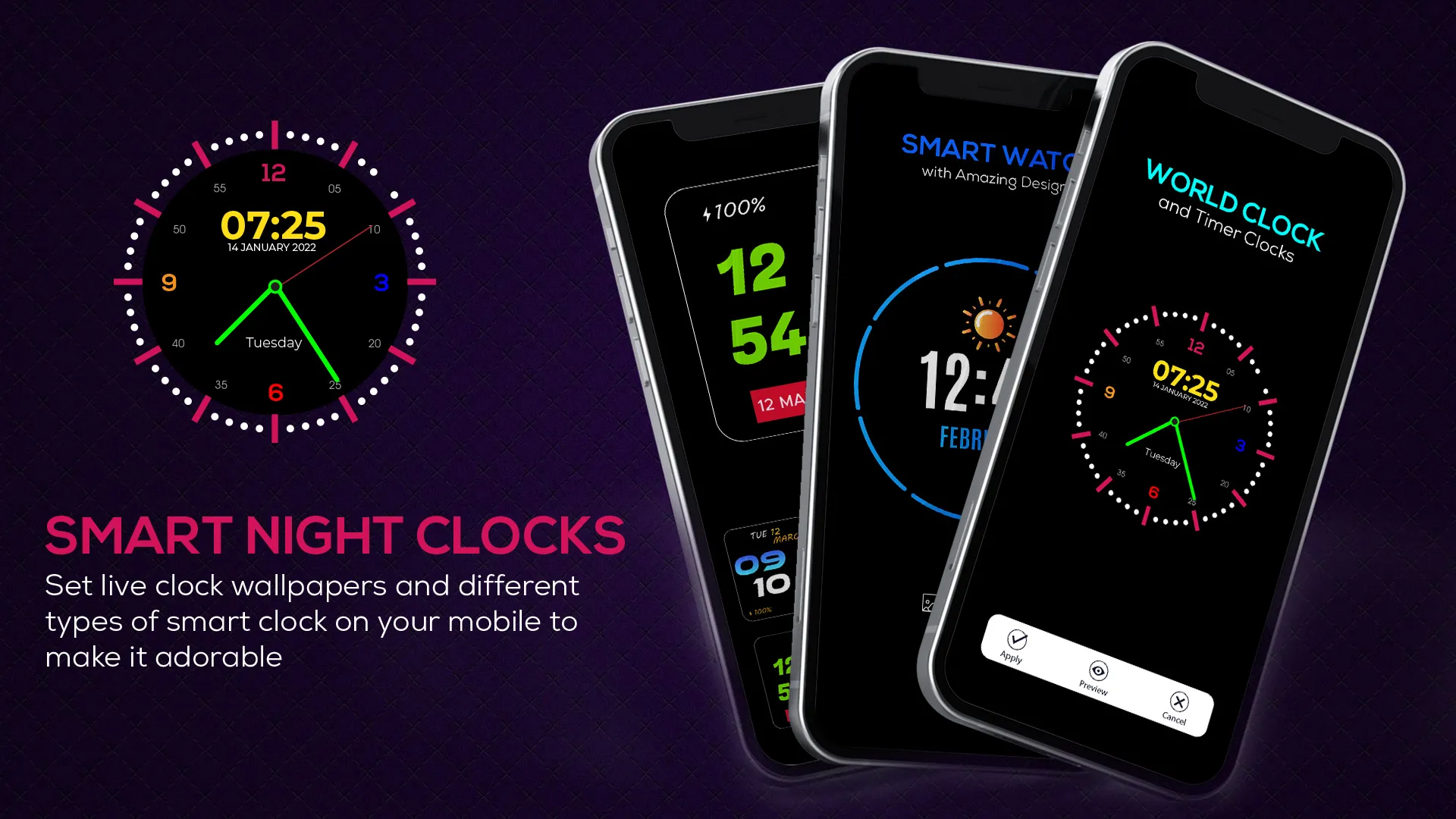 Always On Display Smart Clock | Indus Appstore | Screenshot