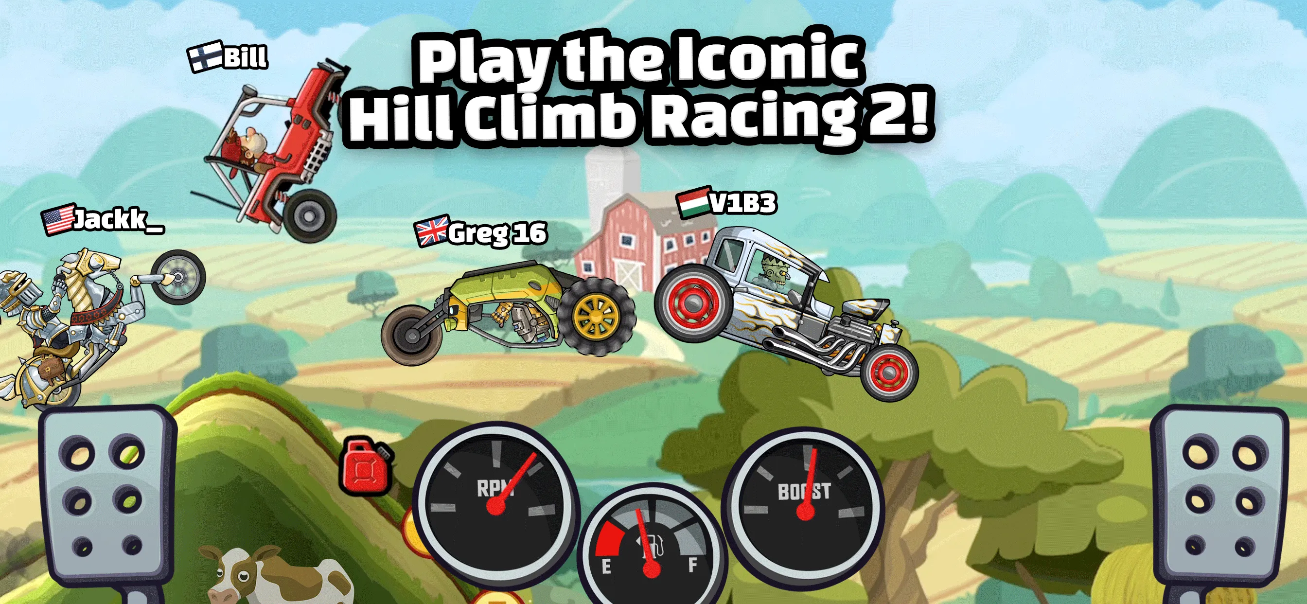 Hill Climb Racing 2 | Indus Appstore | Screenshot