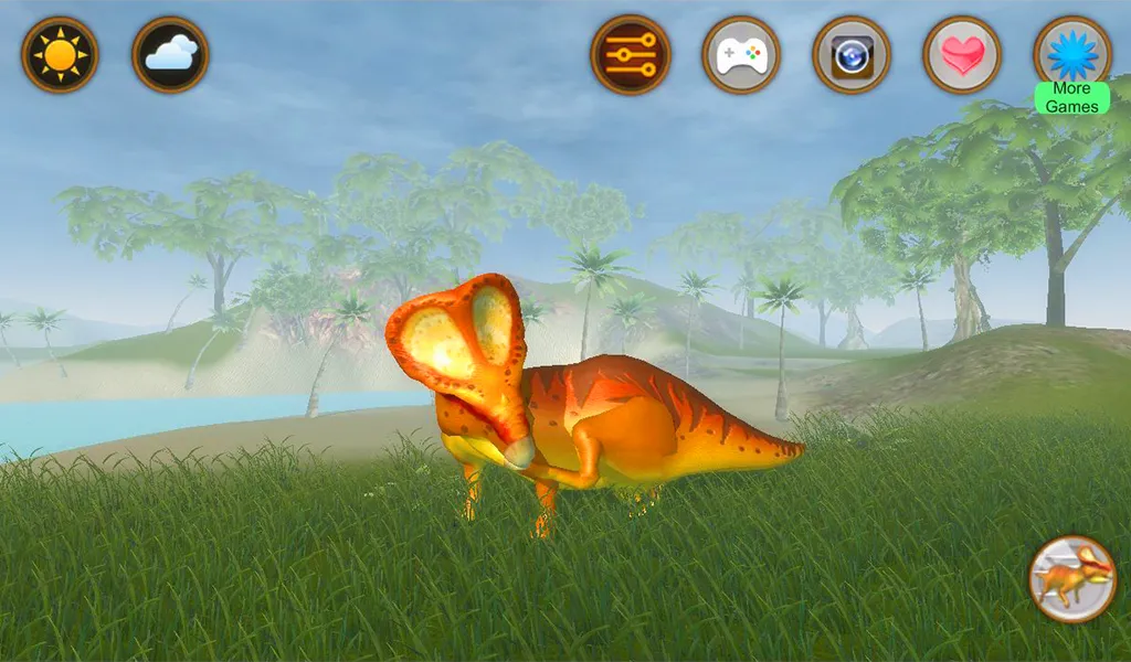 Talking Protoceratops | Indus Appstore | Screenshot