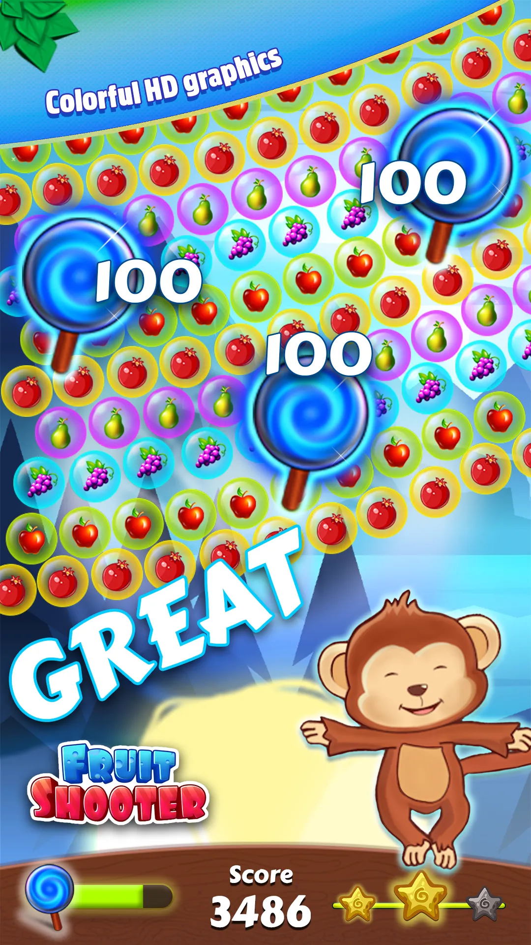 Bubble Shooter : Fruit Splash | Indus Appstore | Screenshot