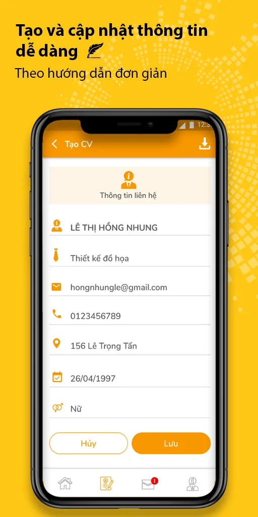 Tạo cv timviec365.com - mẫu cv | Indus Appstore | Screenshot