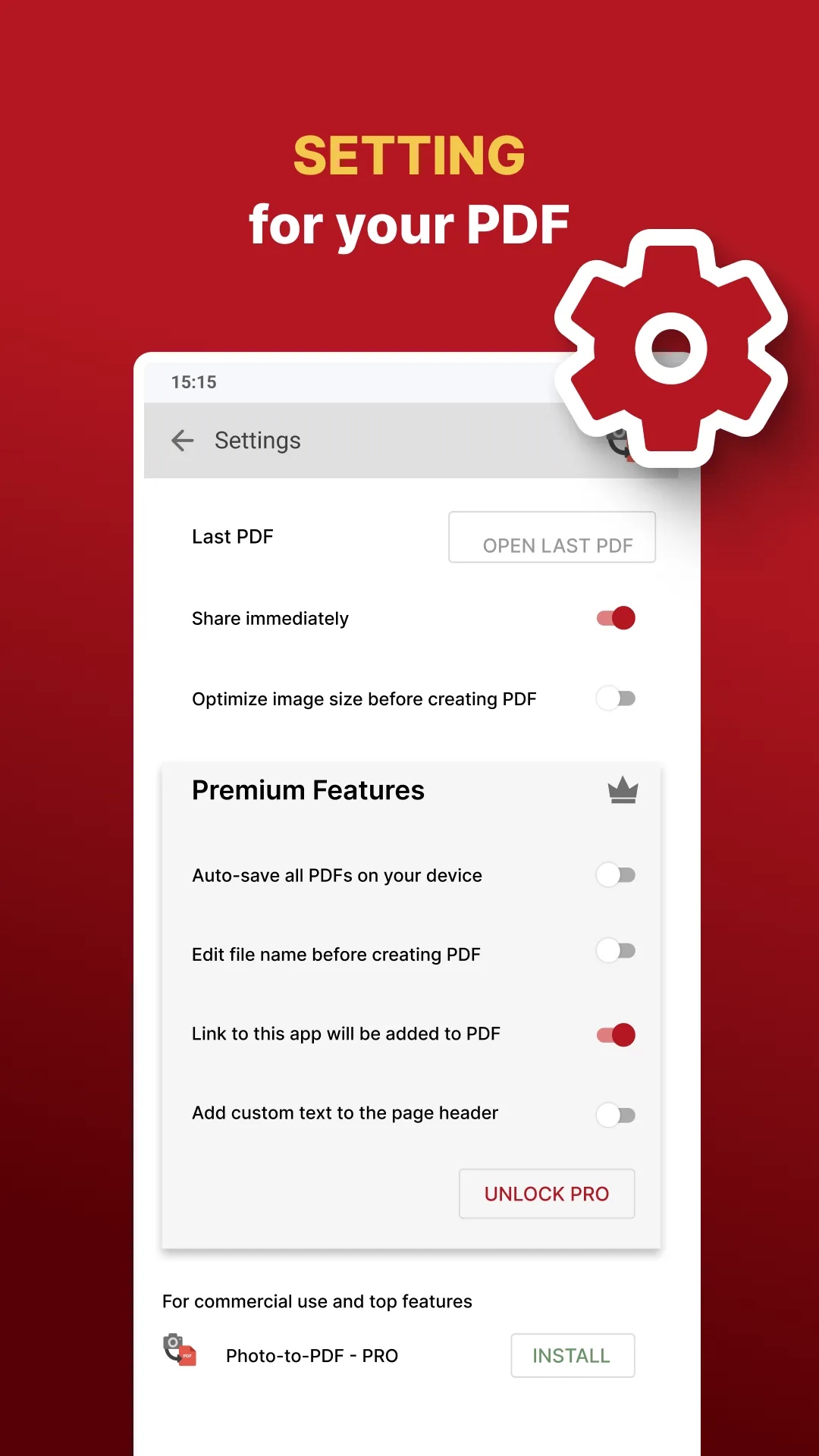 Photo to PDF Maker & Converter | Indus Appstore | Screenshot