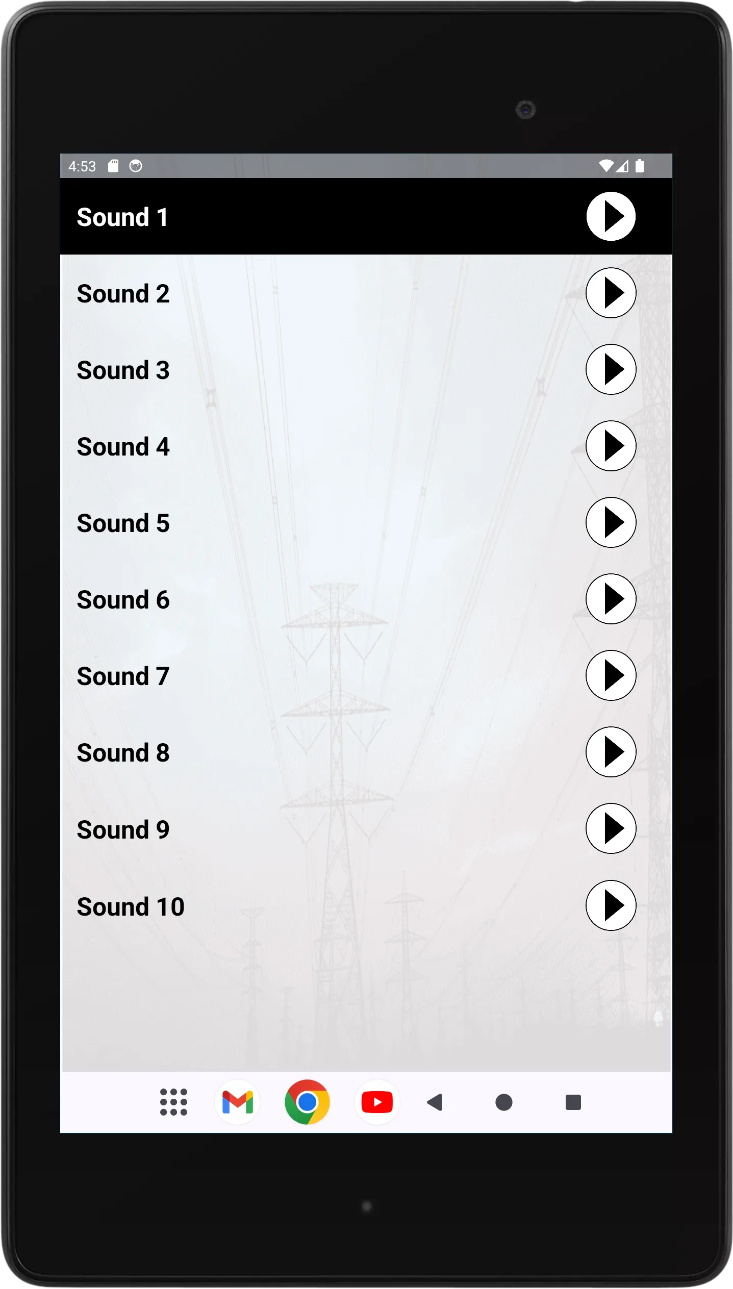 Electrical Hum Sounds | Indus Appstore | Screenshot