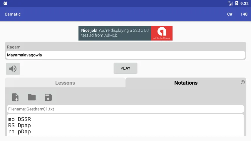 Carnatic - Notation Player | Indus Appstore | Screenshot