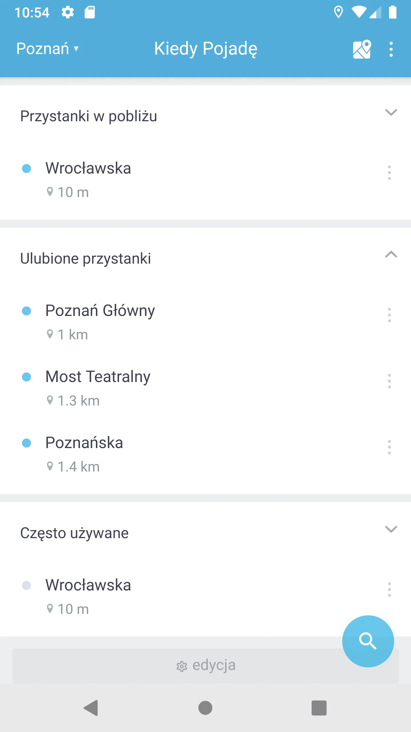 Przystanki (Kiedy Pojadę) | Indus Appstore | Screenshot