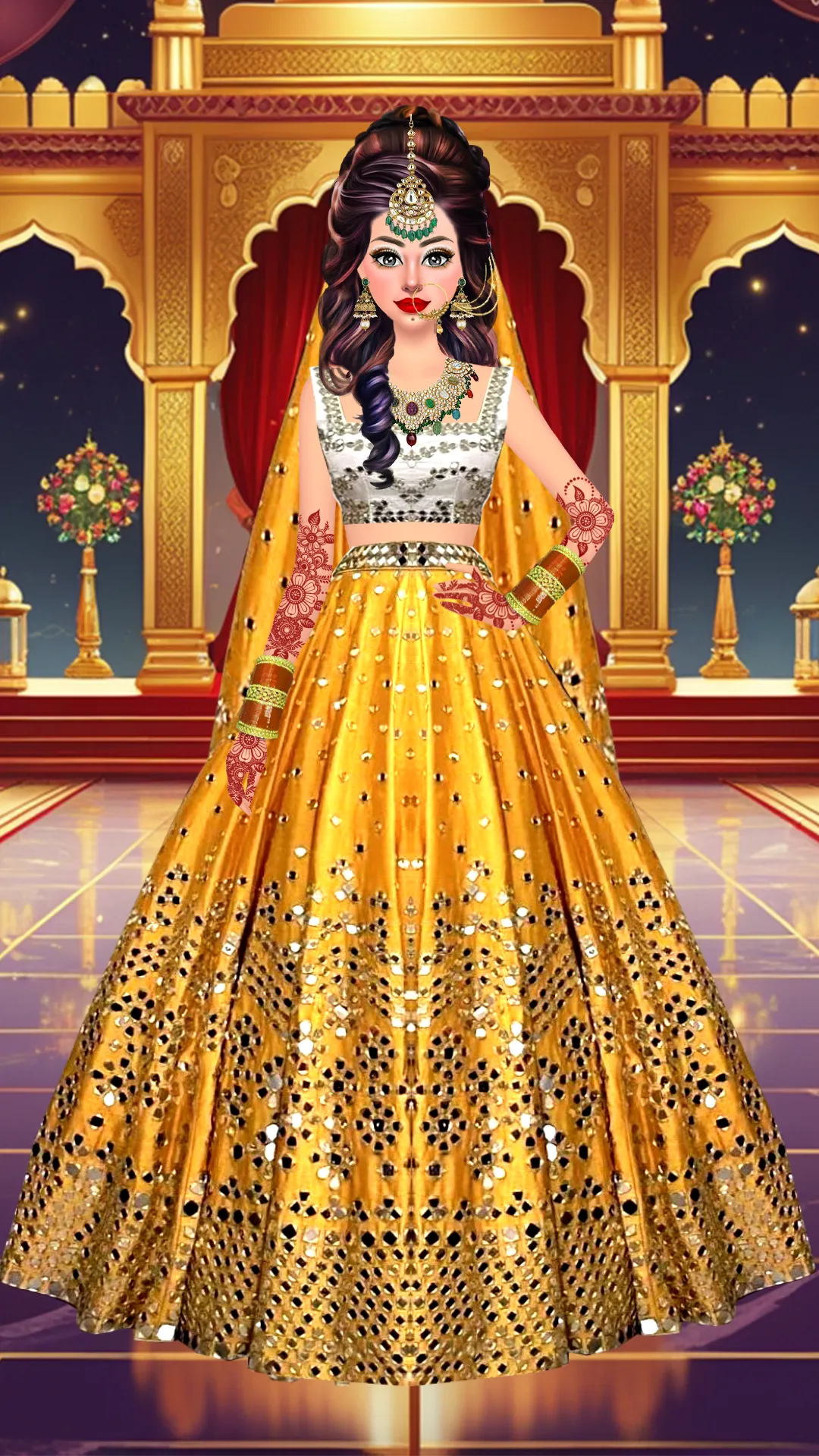 Indian Bridal Dress Up Games | Indus Appstore | Screenshot