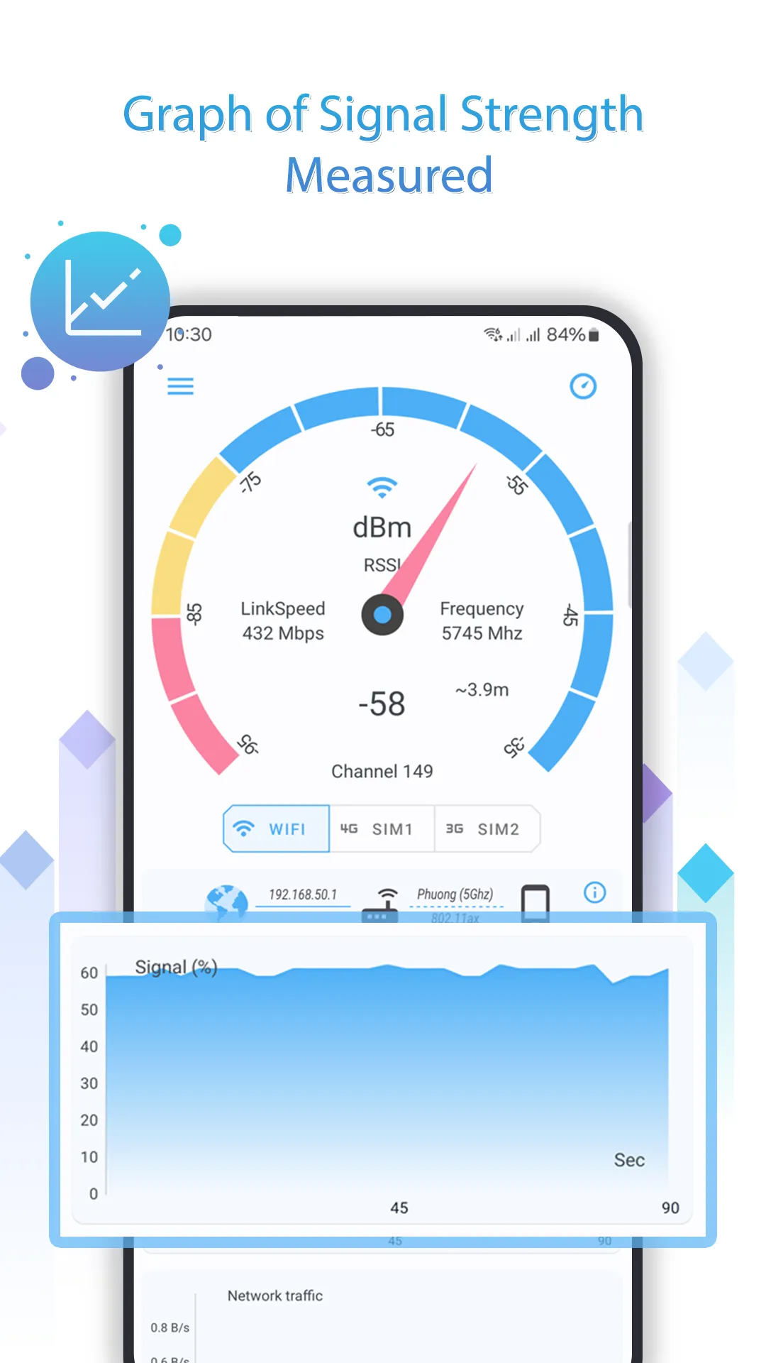 Net Signal: WiFi & 5G Meter | Indus Appstore | Screenshot