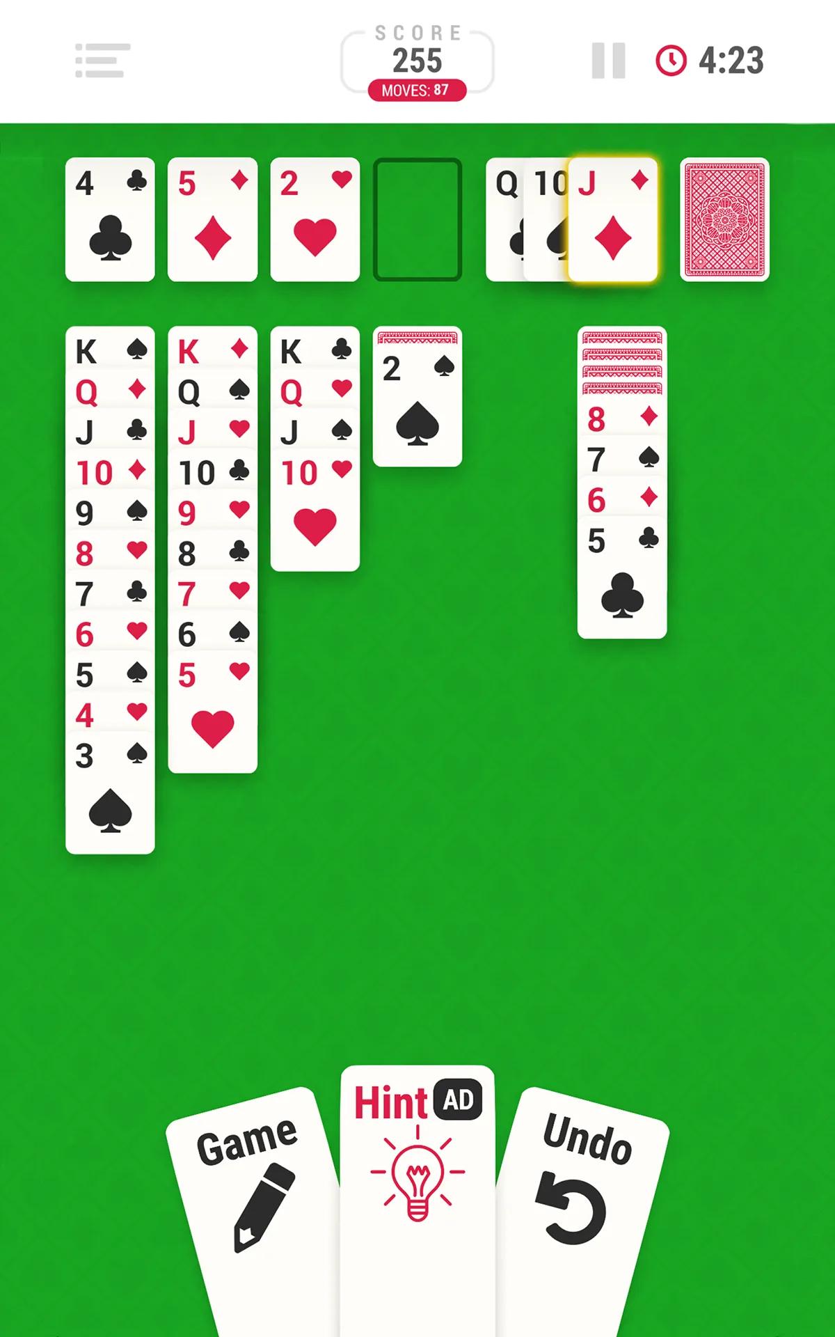 Solitaire Infinite | Indus Appstore | Screenshot