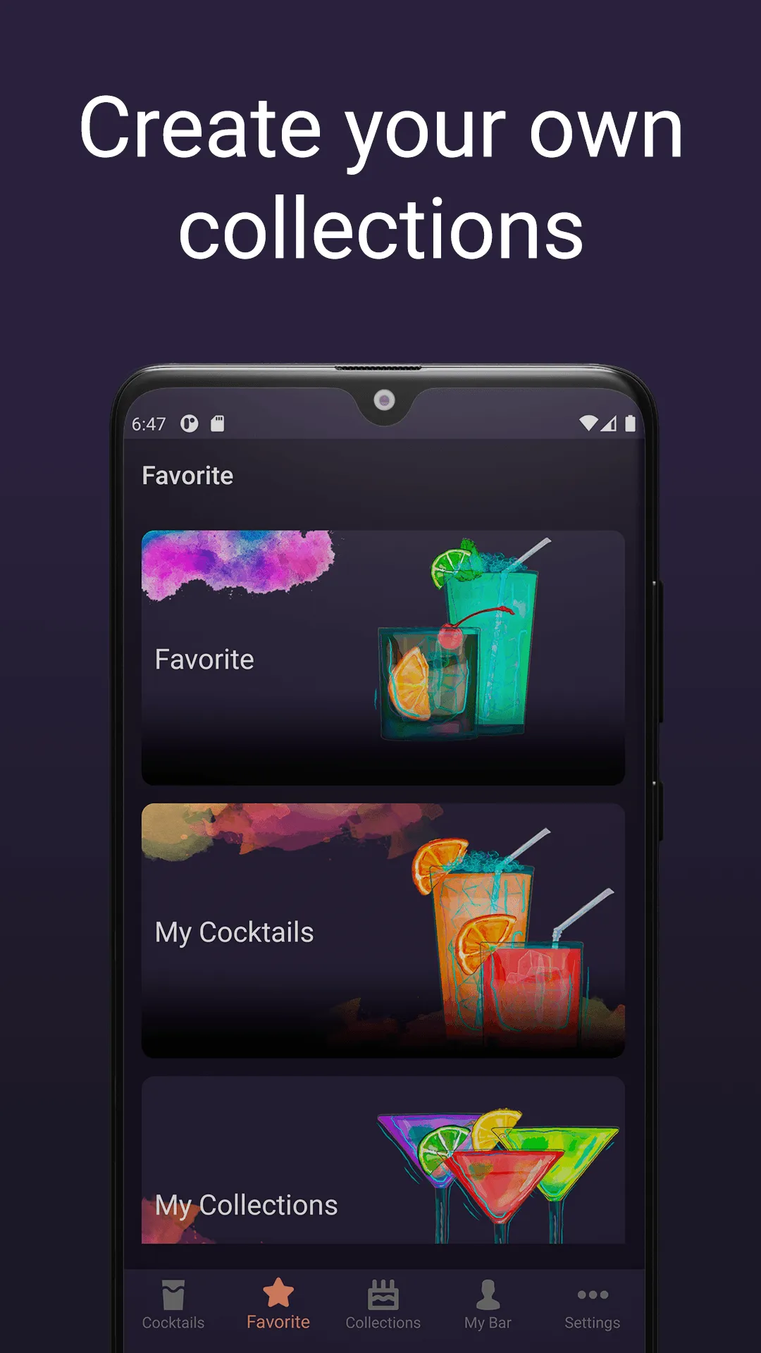 Cocktail Art - bartender app | Indus Appstore | Screenshot