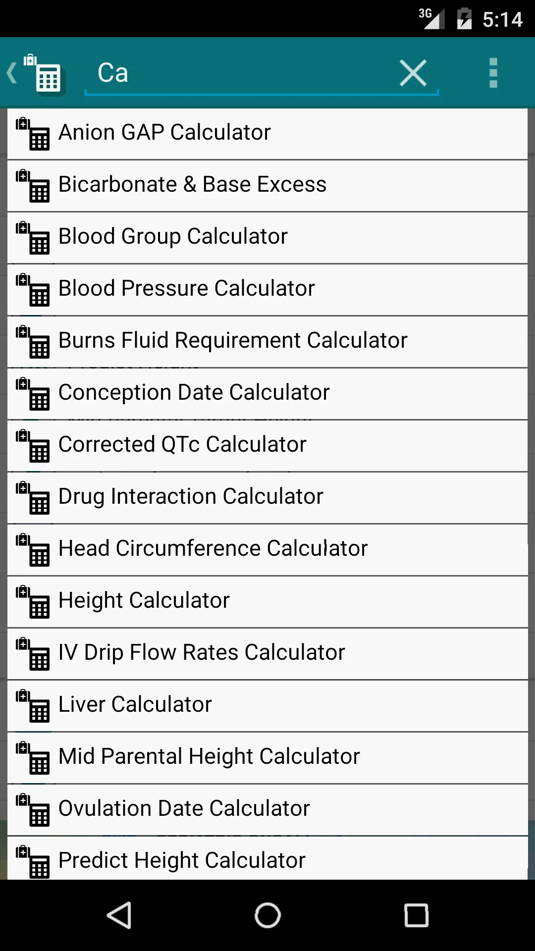 Medical Calculators | Indus Appstore | Screenshot