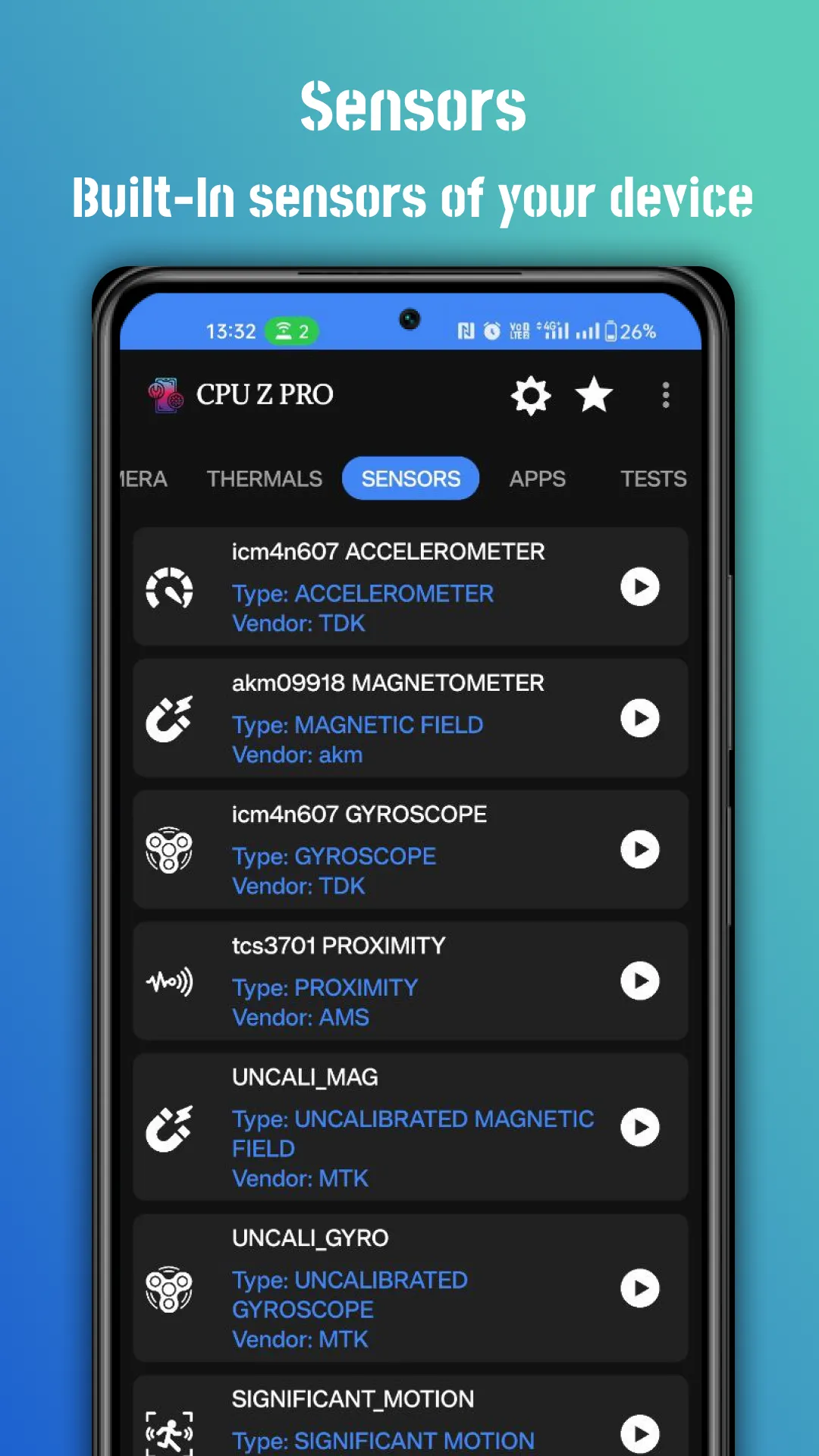 CPU Z PRO: Device, CPU, RAM | Indus Appstore | Screenshot