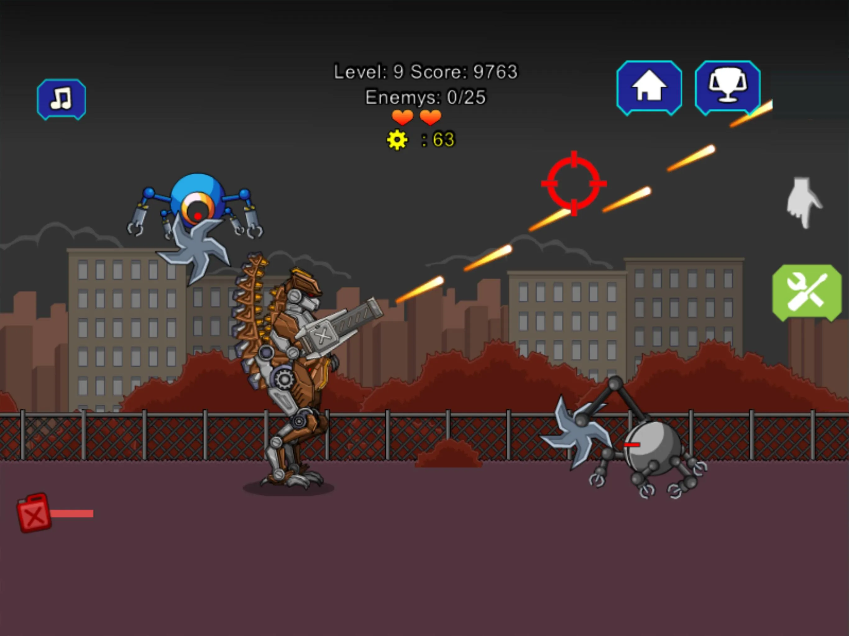 Robot Terminator T-Rex | Indus Appstore | Screenshot