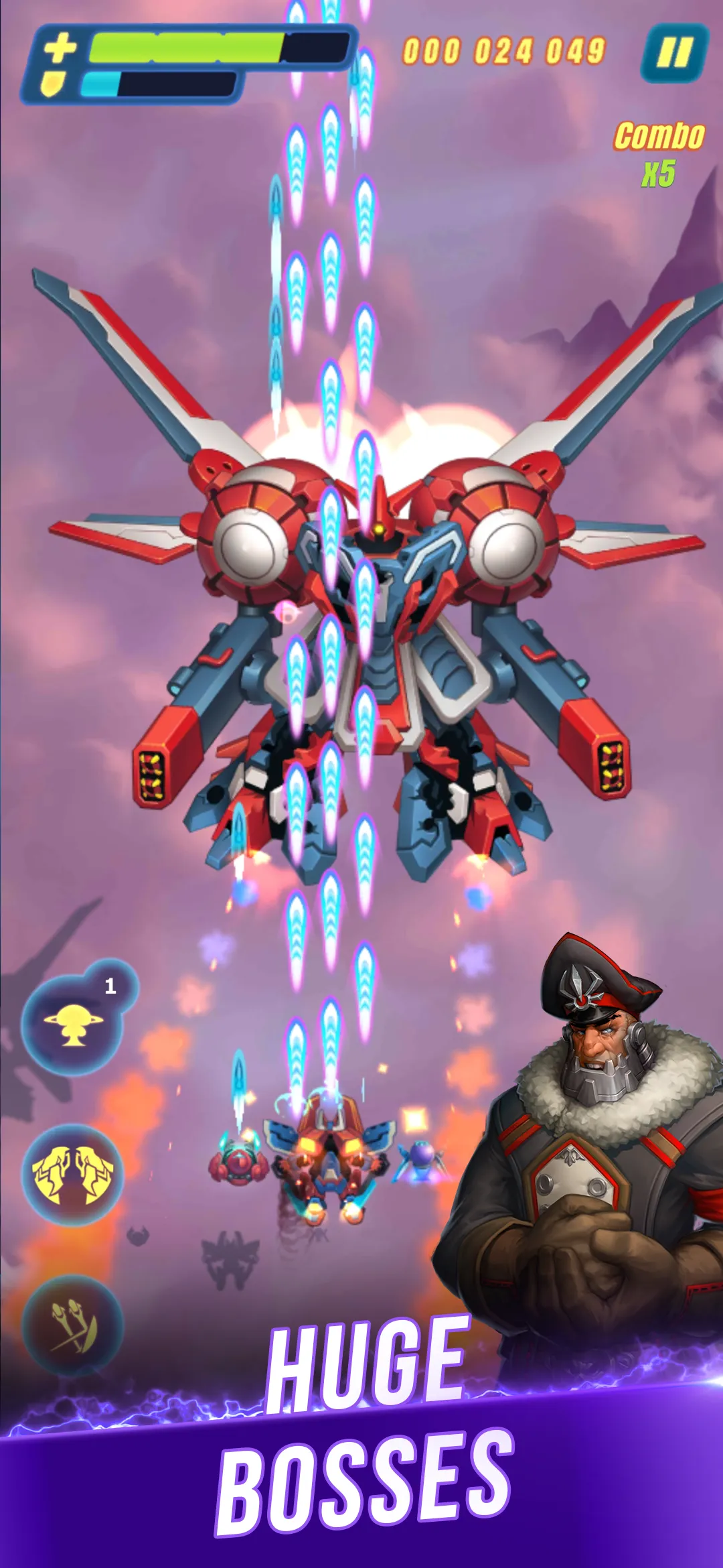 HAWK: Airplane Space games | Indus Appstore | Screenshot