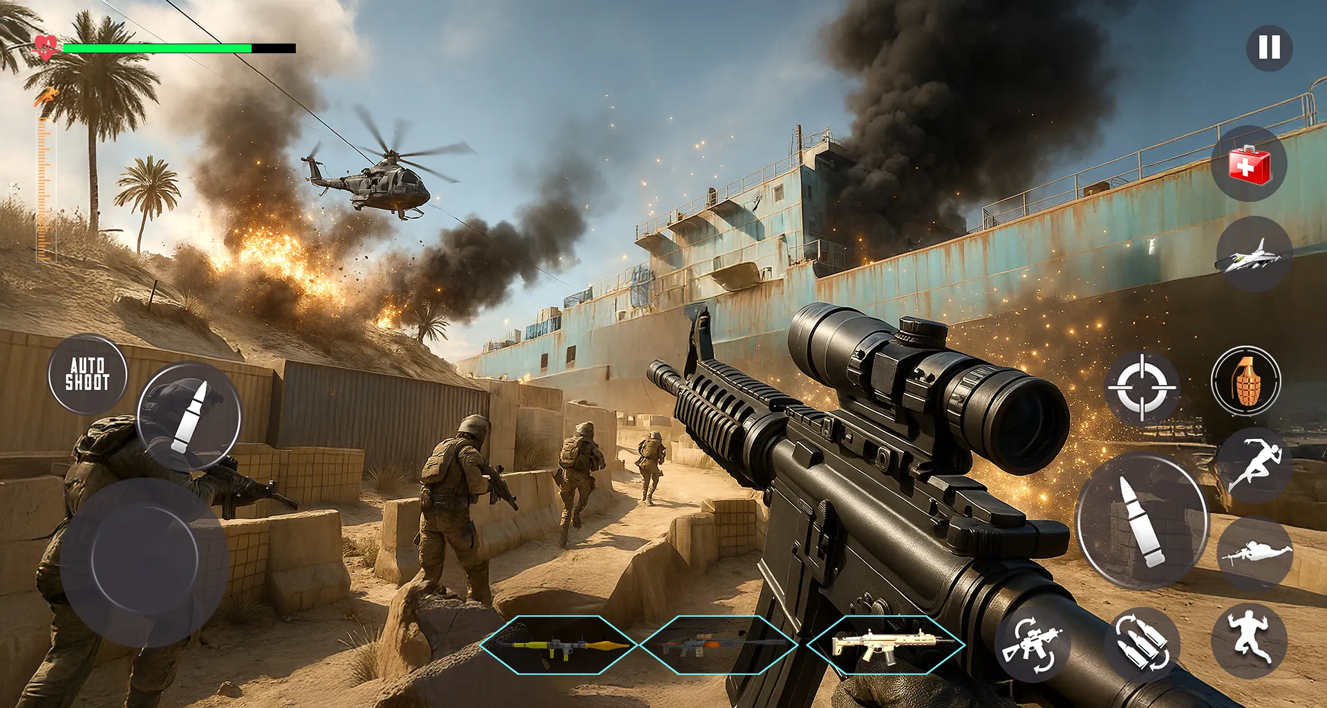 Fire Strike Ops: Offline Games | Indus Appstore | Screenshot