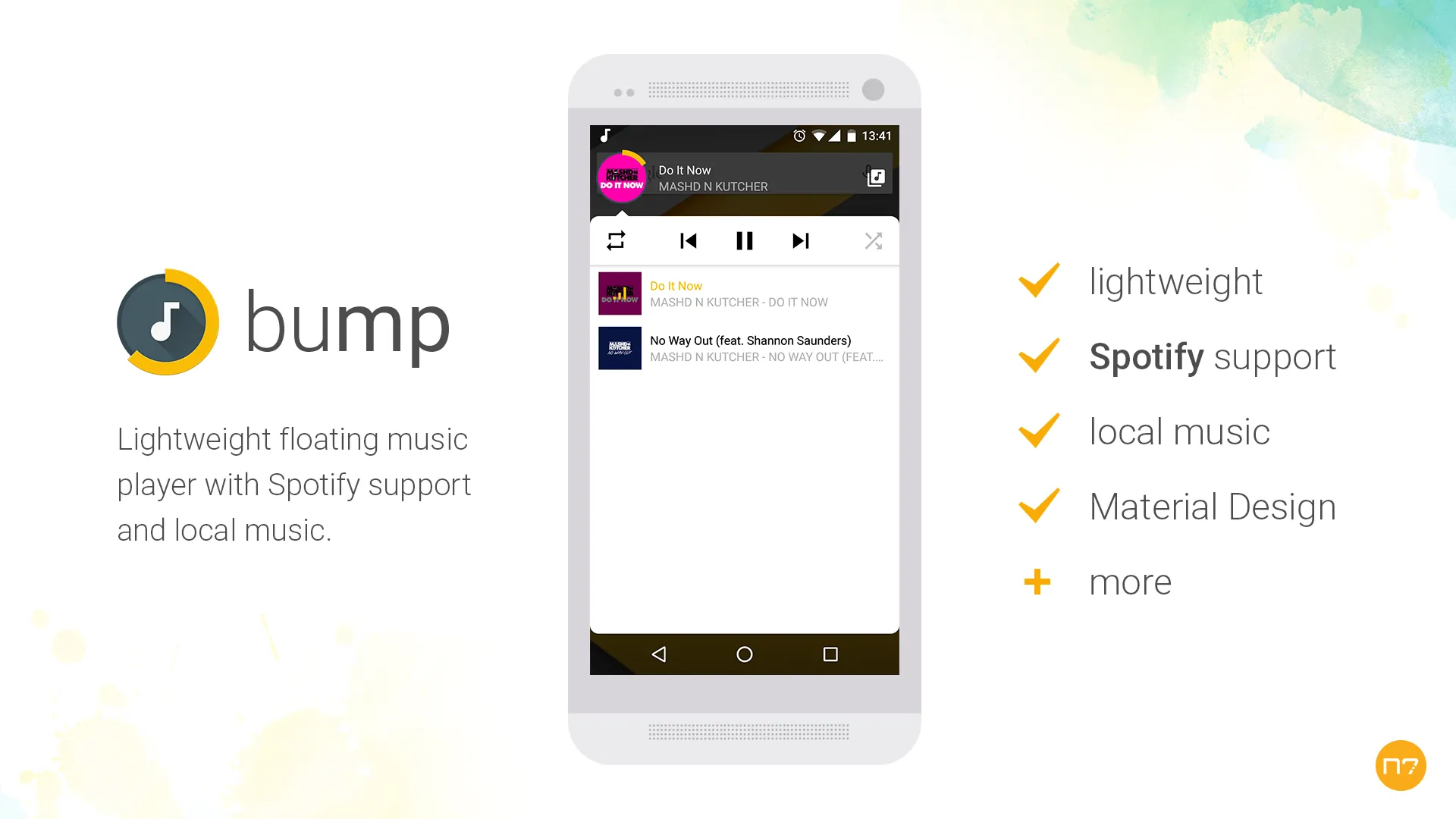 BuMP Music Player | Indus Appstore | Screenshot