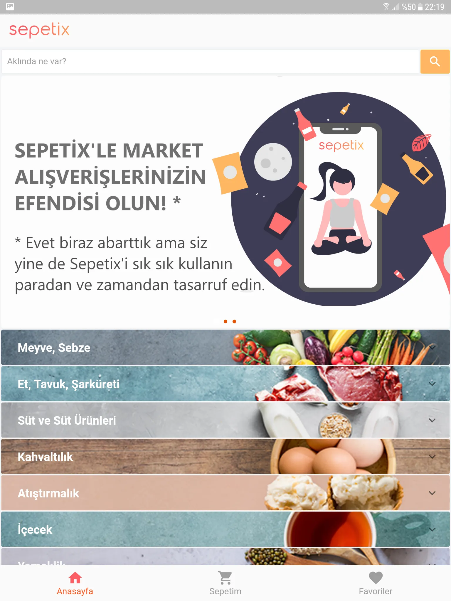 Sepetix - Fiyat Karşılaştırma | Indus Appstore | Screenshot