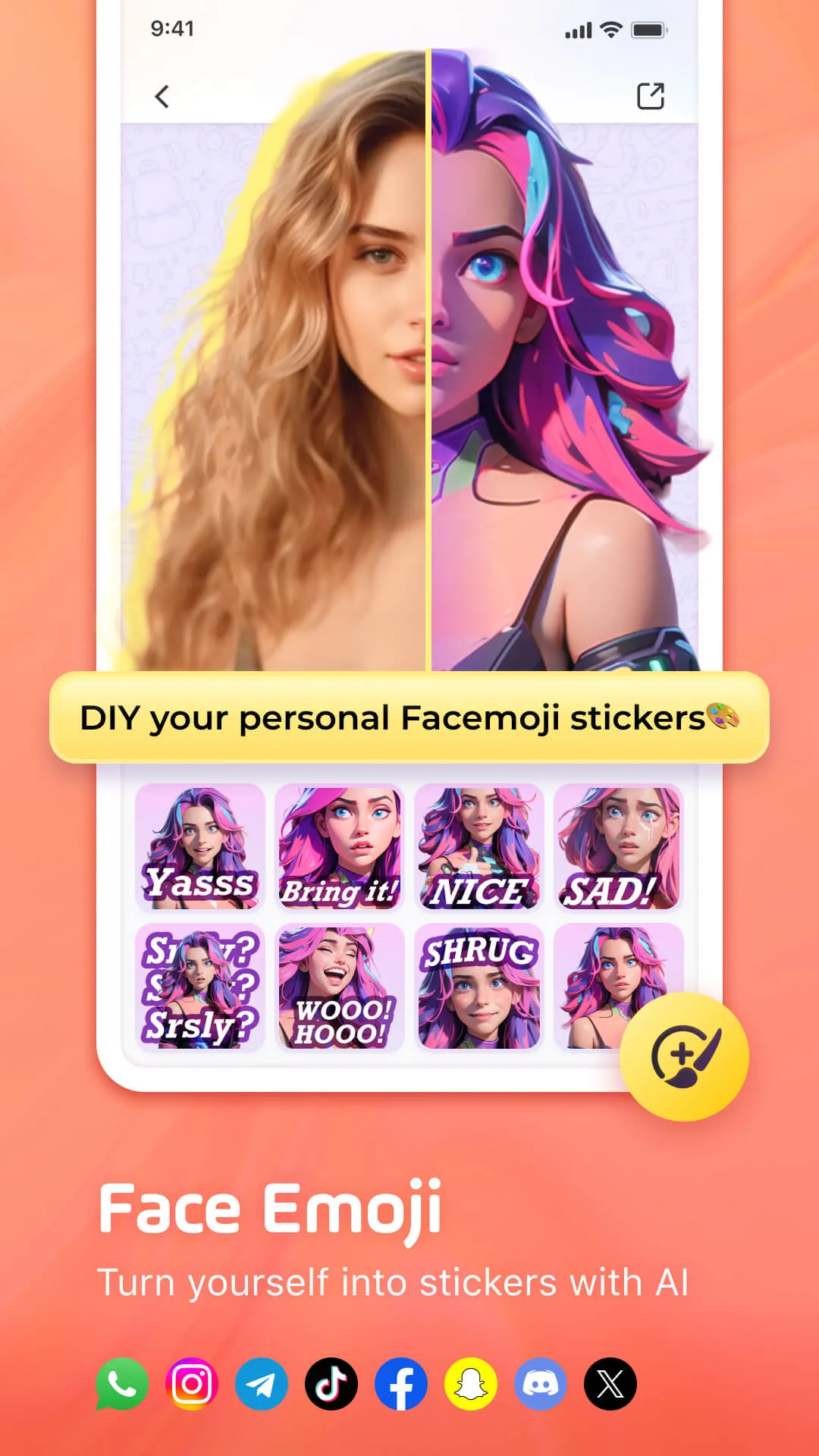 Facemoji AI Emoji Keyboard | Indus Appstore | Screenshot