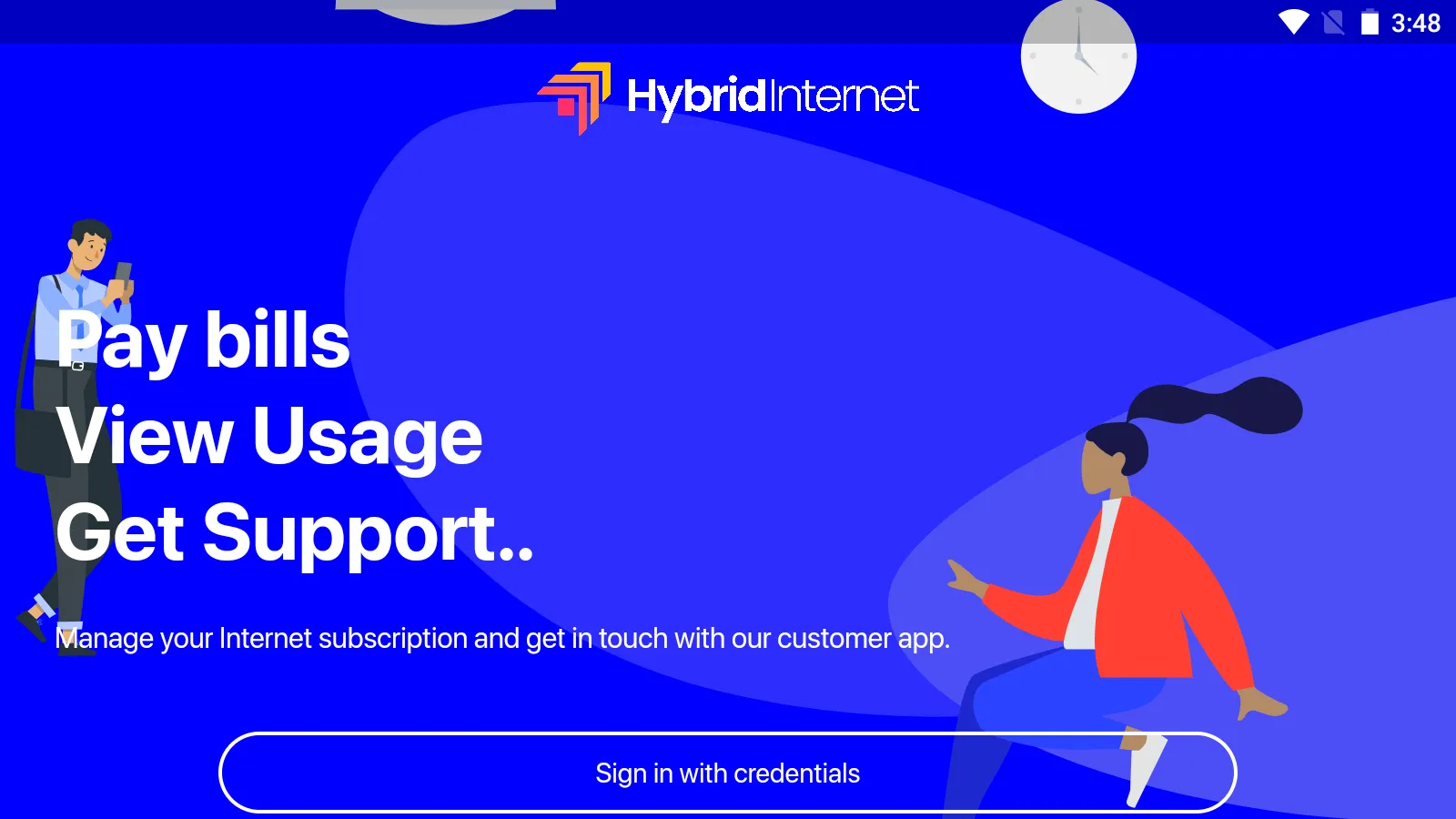 Hybrid Internet - MyApp | Indus Appstore | Screenshot