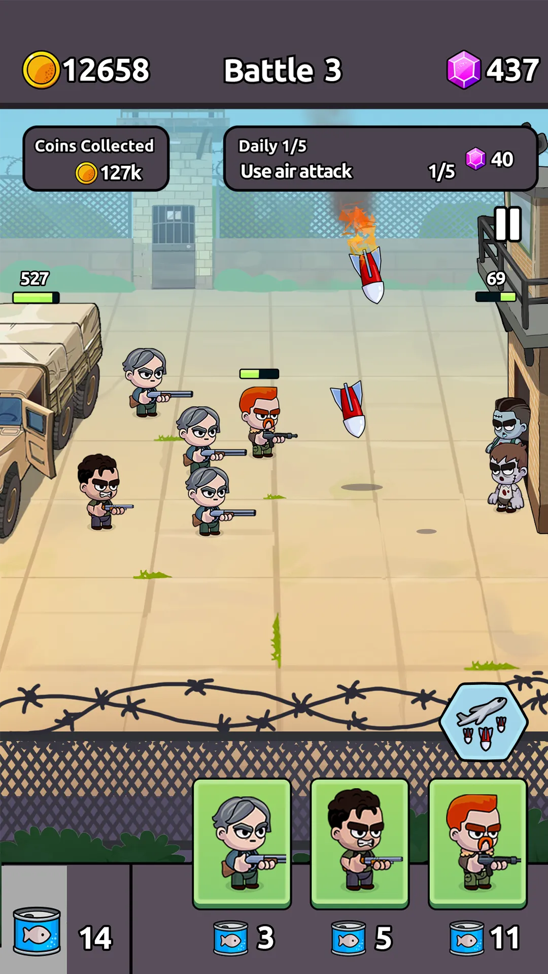 Zombie Warriors: Base Defense | Indus Appstore | Screenshot
