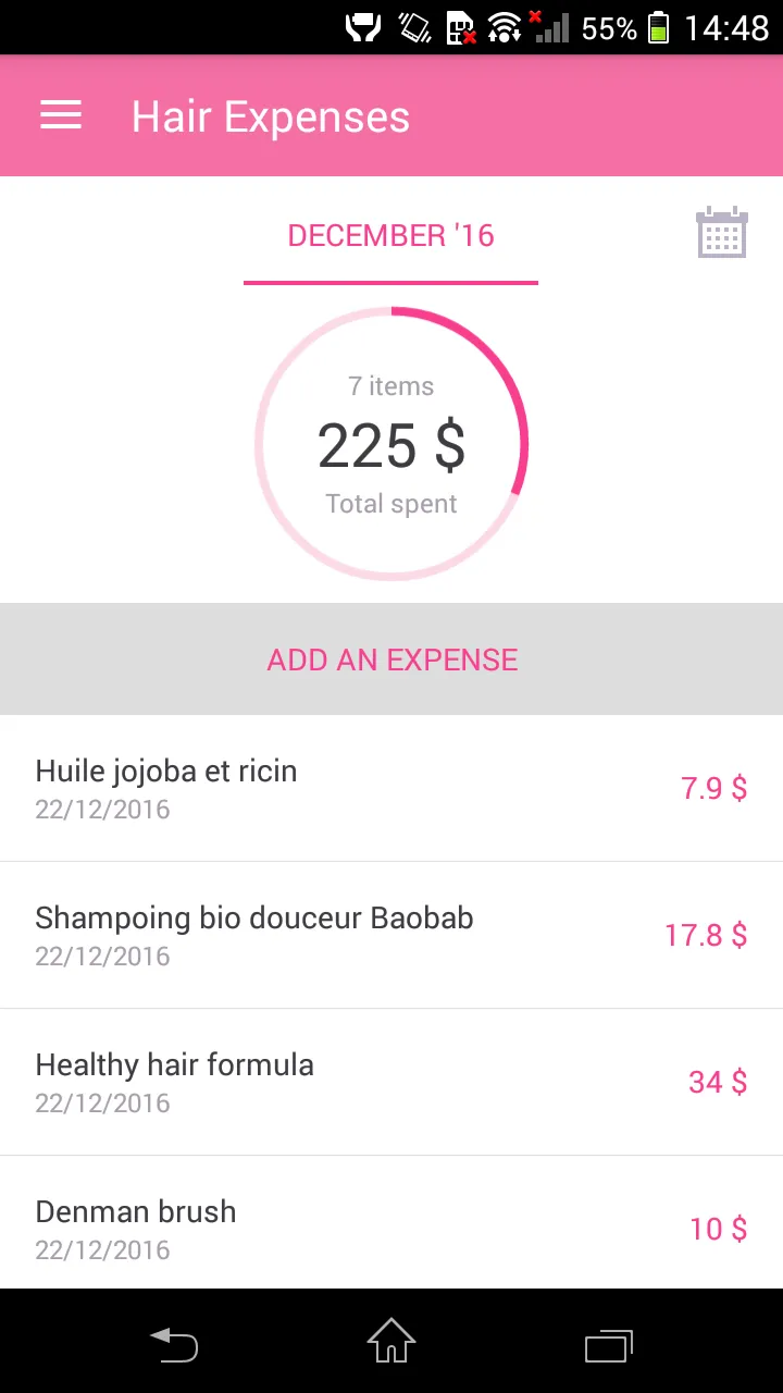 AppFrolution - My Hair Diary | Indus Appstore | Screenshot