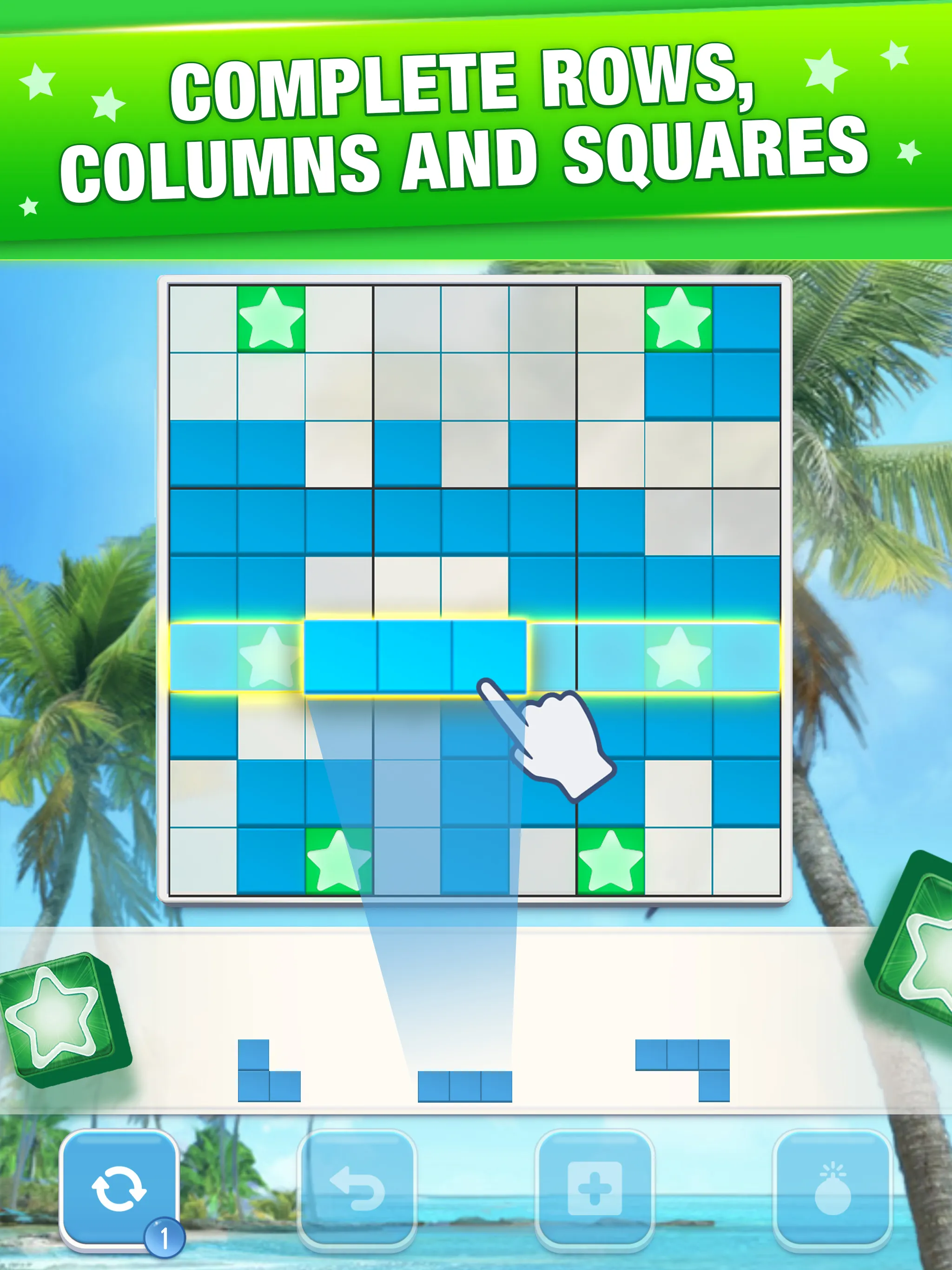 Tetra Block - Puzzle Game | Indus Appstore | Screenshot