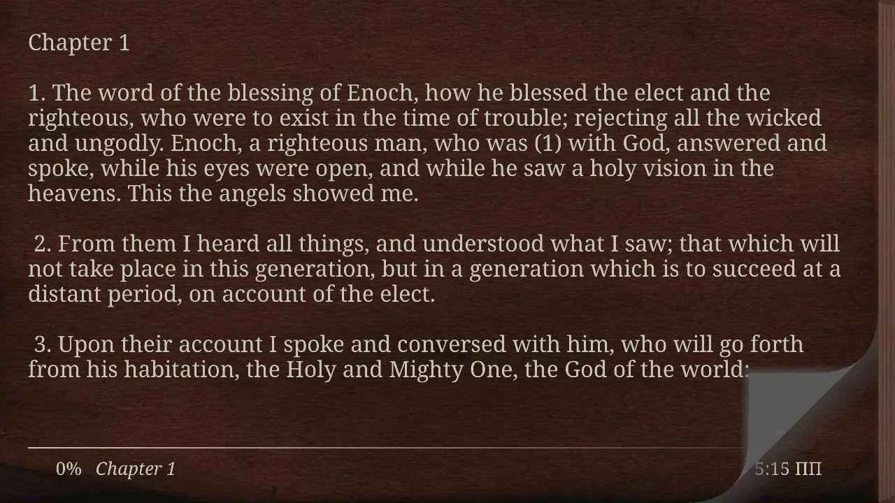 Book of Enoch | Indus Appstore | Screenshot