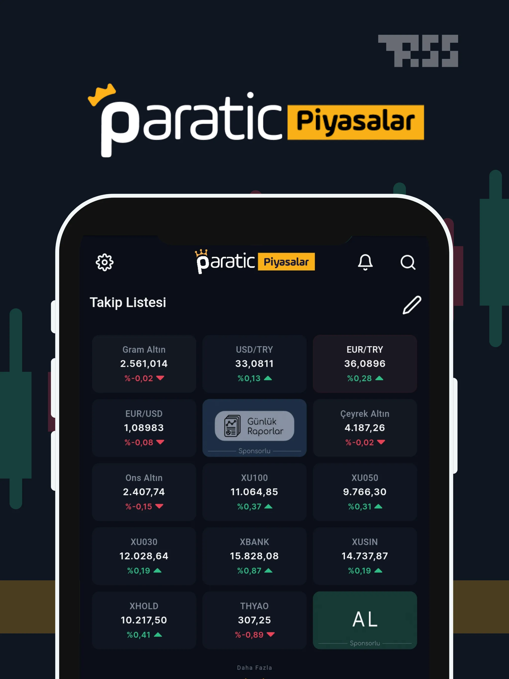 Paratic Piyasalar: Döviz Borsa | Indus Appstore | Screenshot