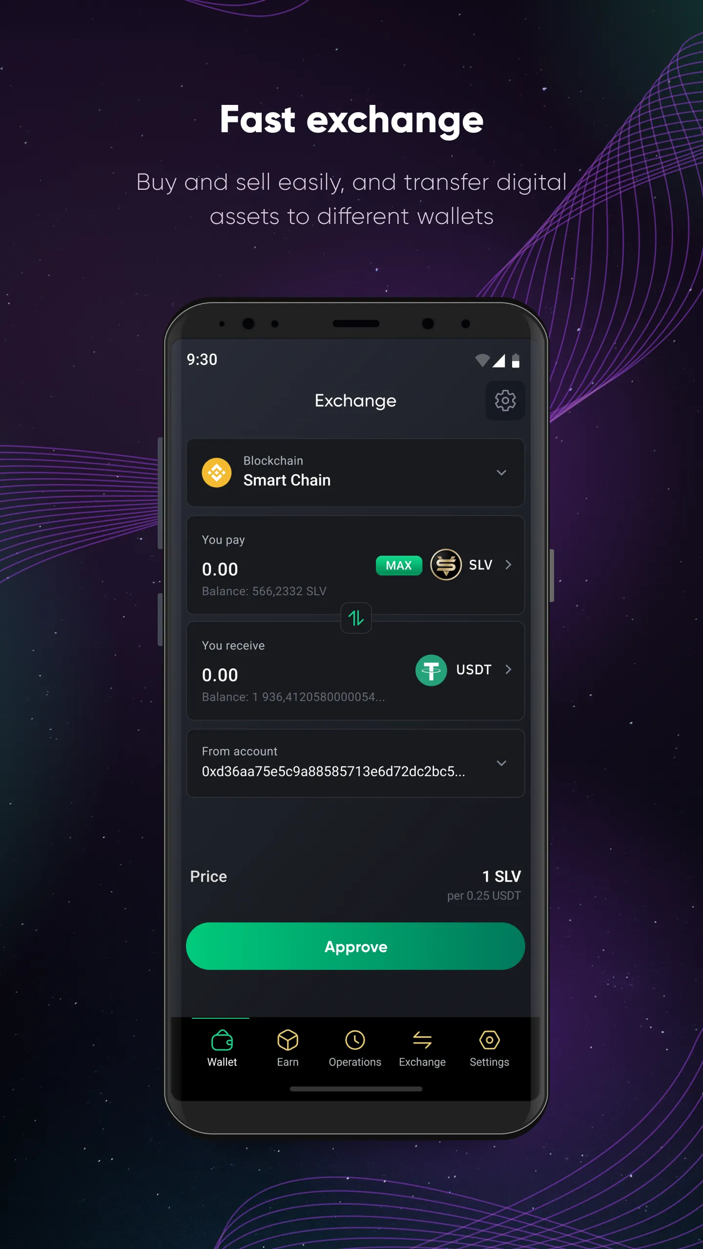 Slavi: DeFi Crypto Wallet | Indus Appstore | Screenshot