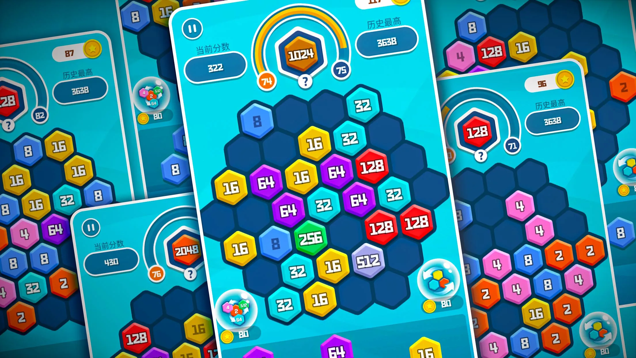 HexPuz - Merge Hexa Puzzle | Indus Appstore | Screenshot