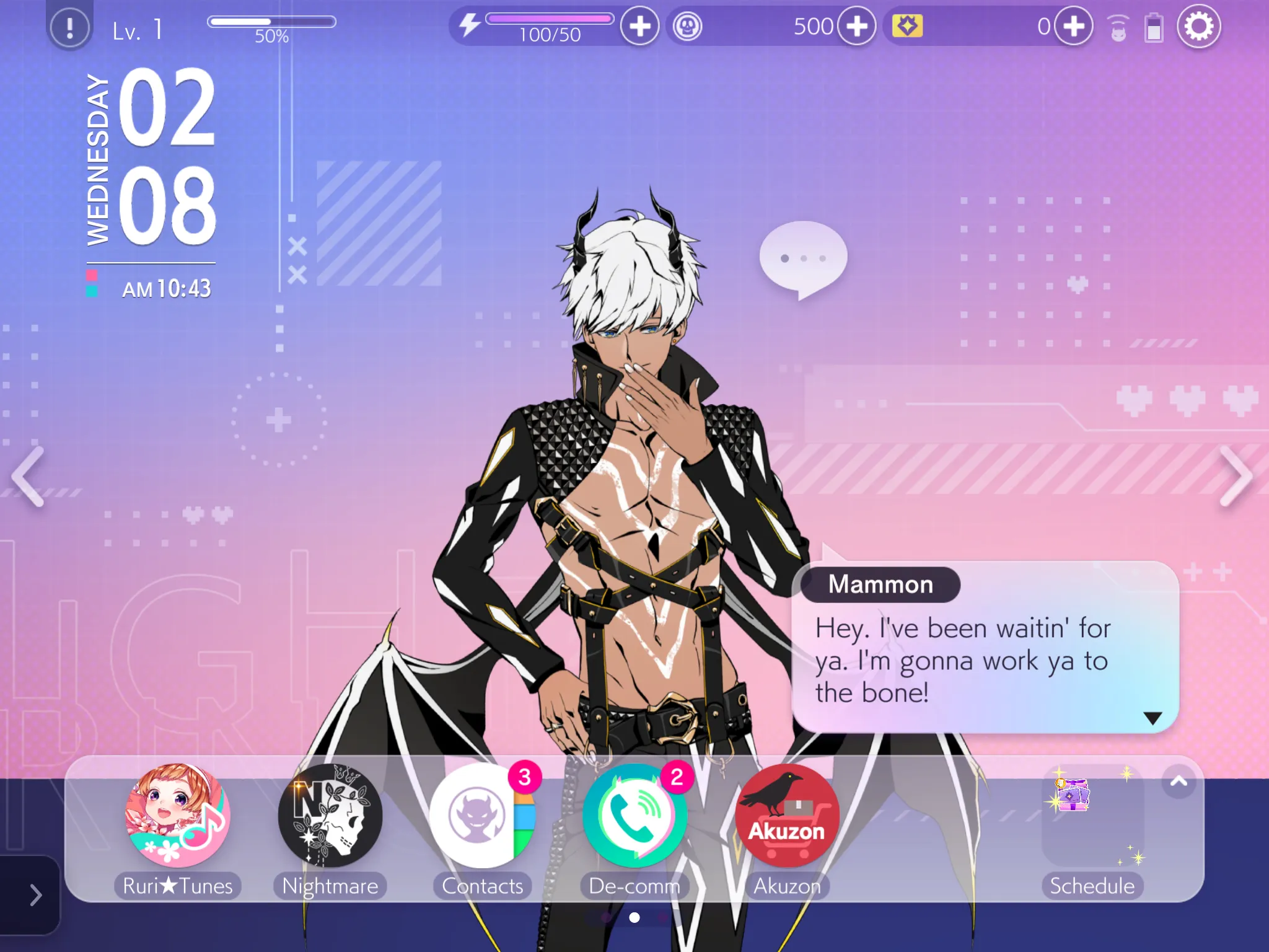 Otome Games Obey Me! NB | Indus Appstore | Screenshot