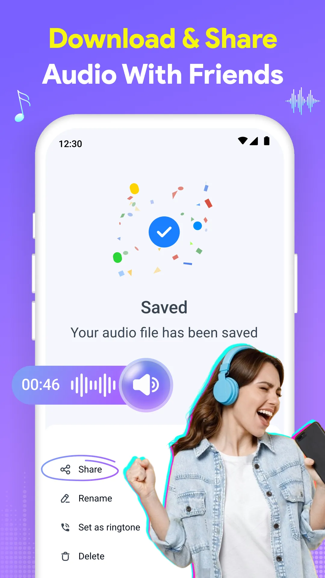 Voice Changer by Voice Effects | Indus Appstore | Screenshot