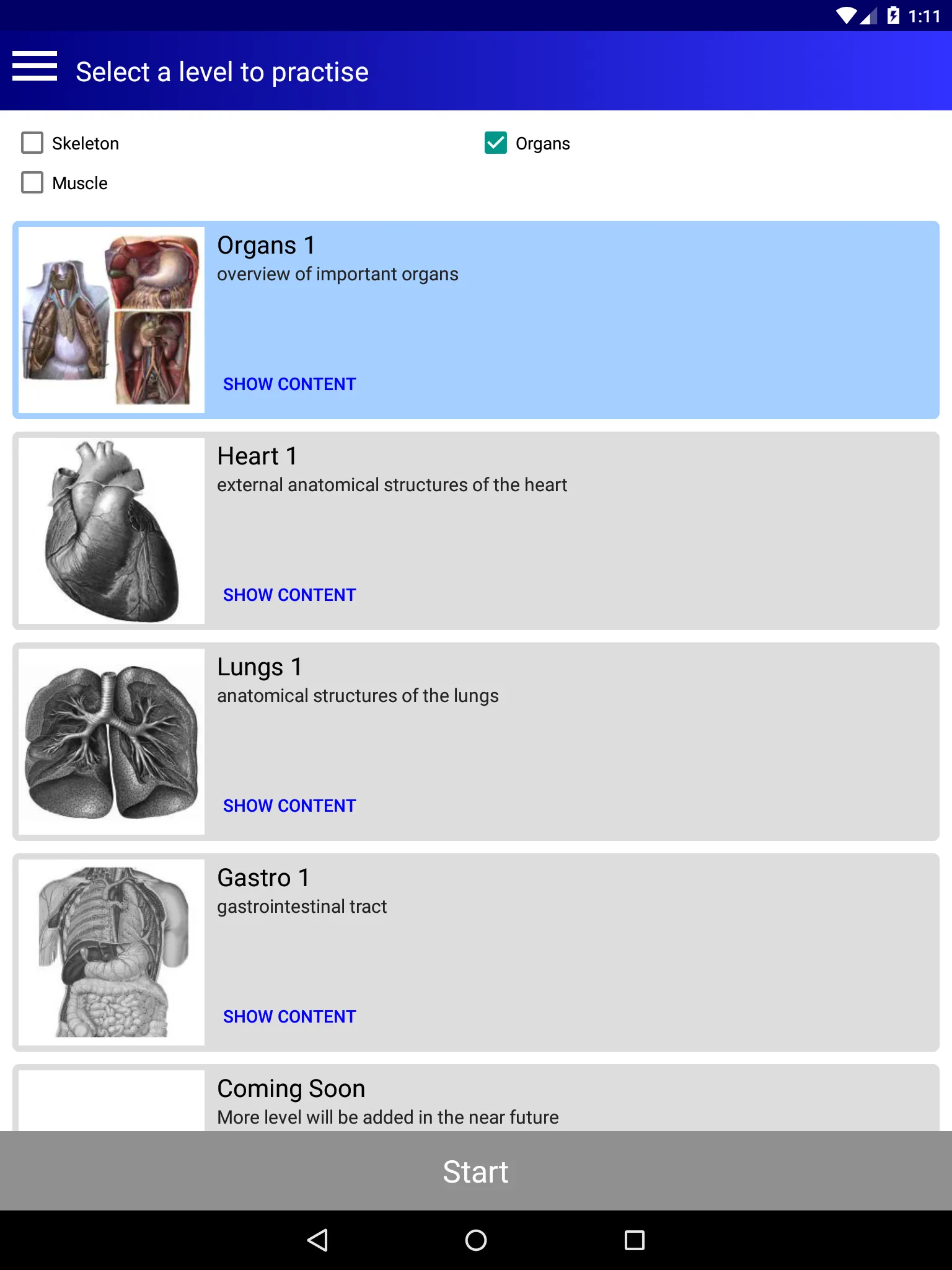 Anatomy Quiz | Indus Appstore | Screenshot