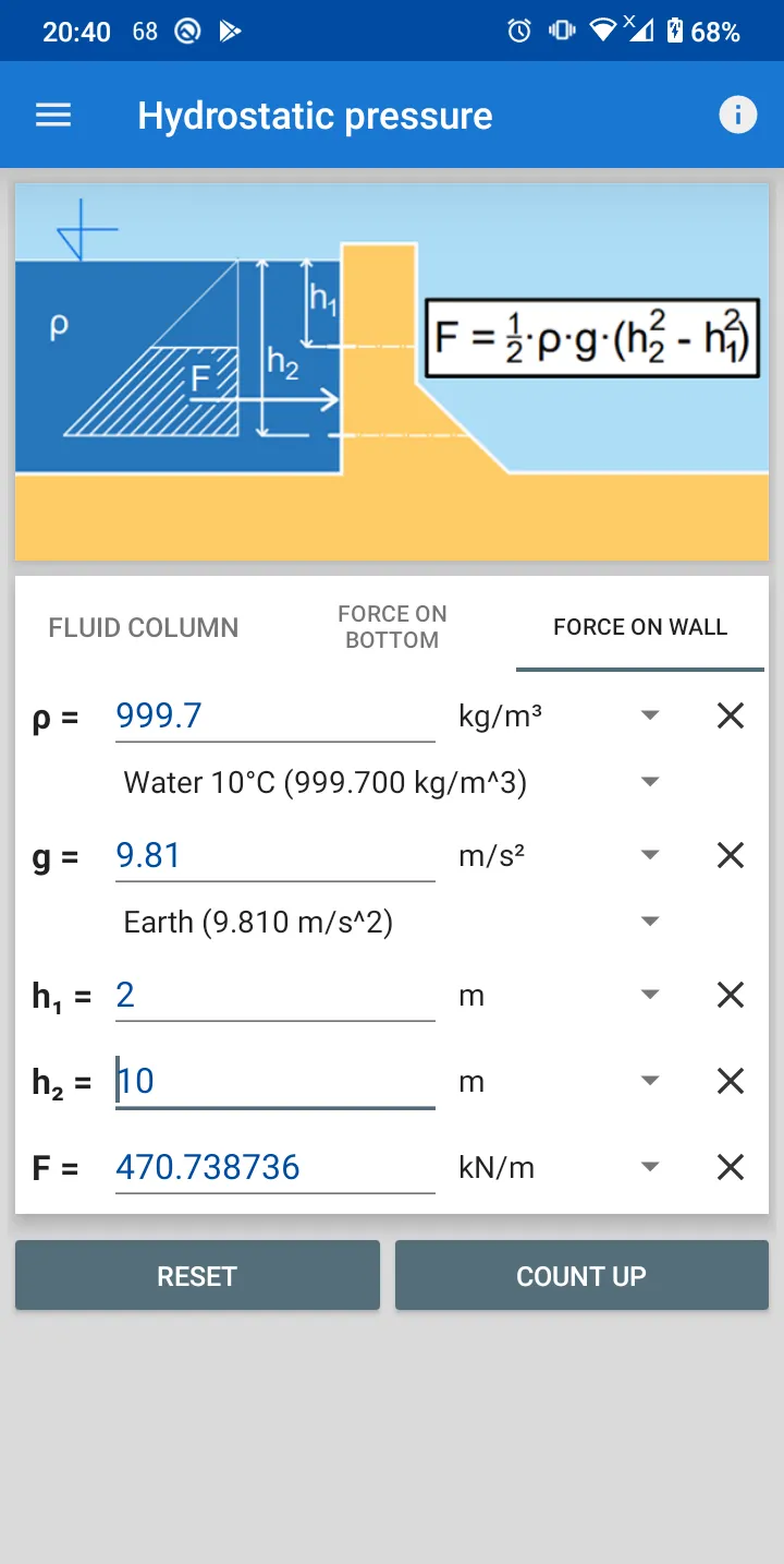 Hydro Calculations | Indus Appstore | Screenshot