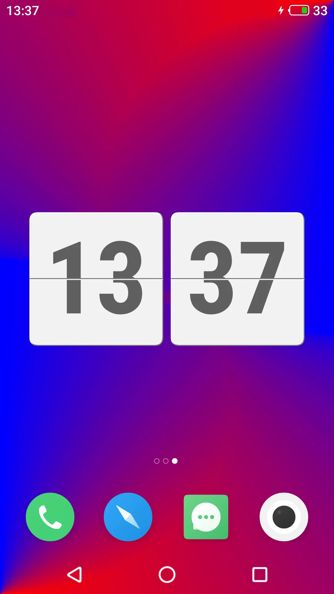 Flip Clock-7 | Indus Appstore | Screenshot