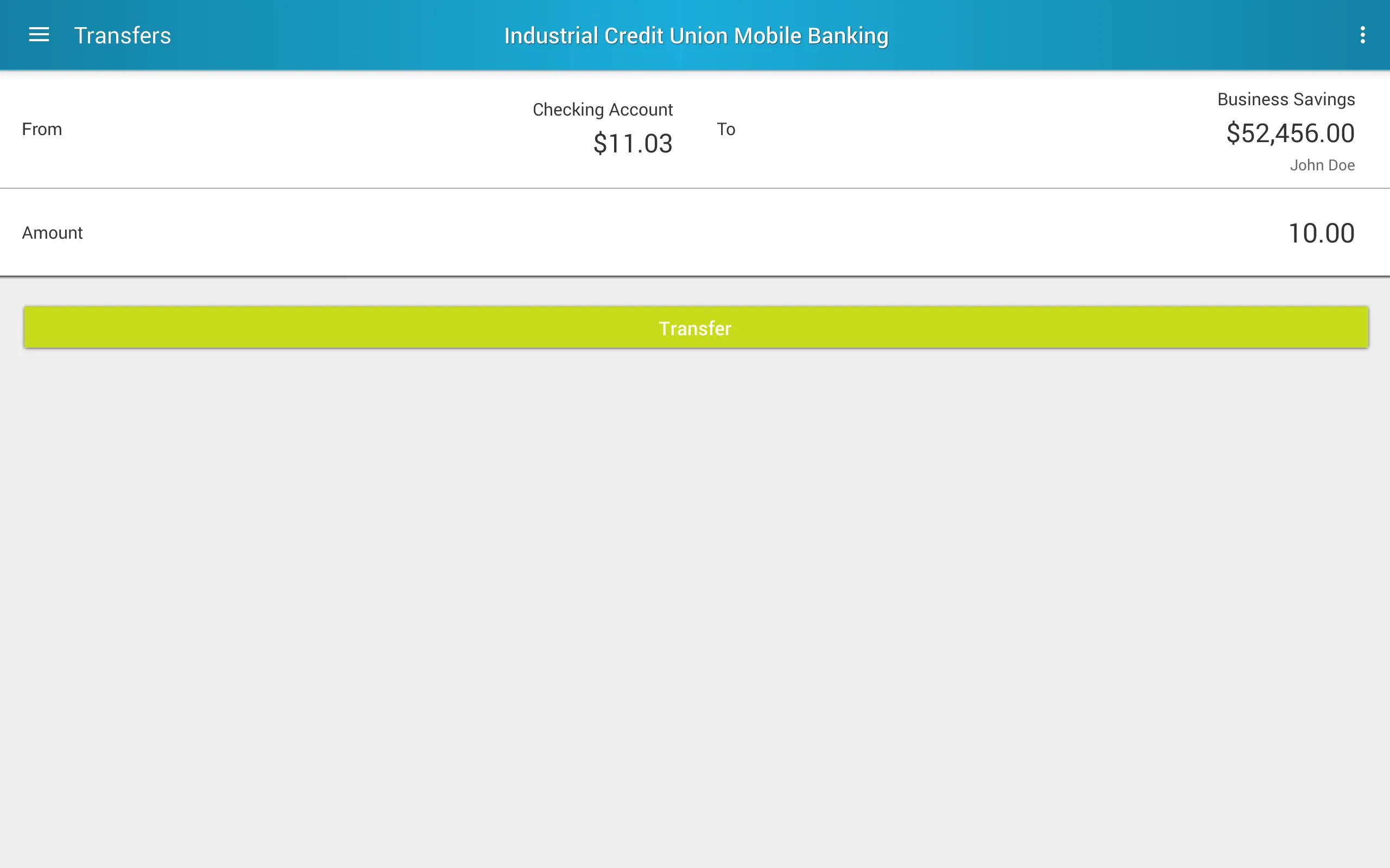 Industrial Credit Union | Indus Appstore | Screenshot