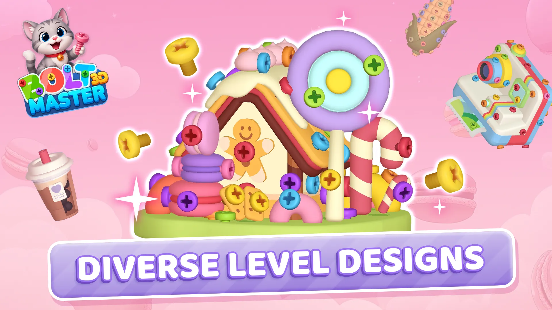 3D Bolt Master™ | Indus Appstore | Screenshot