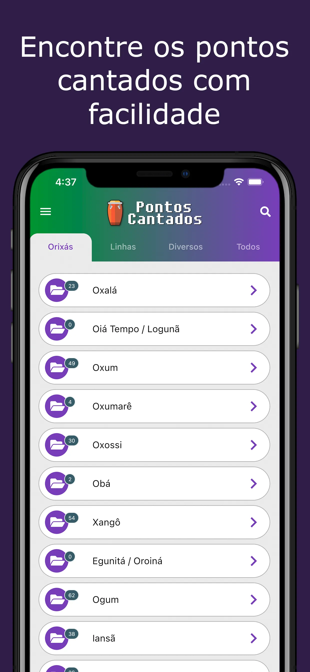 Pontos Cantados de Umbanda | Indus Appstore | Screenshot