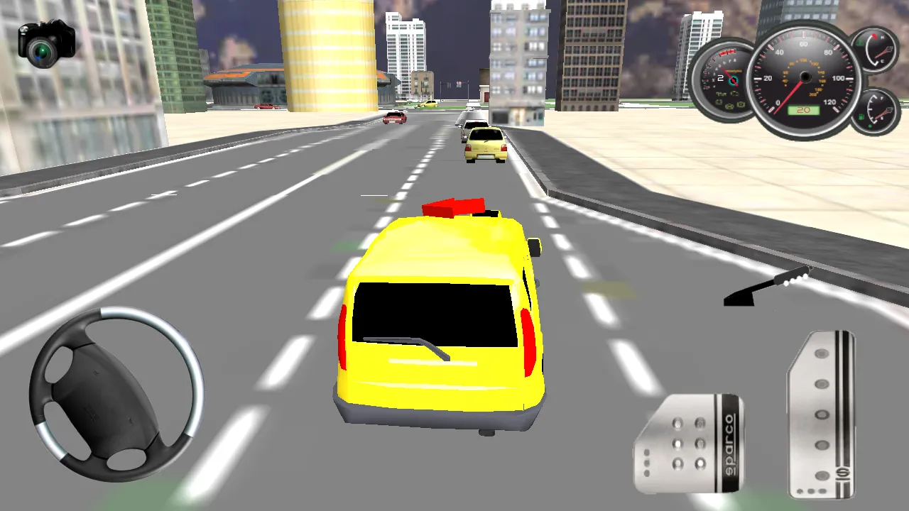 Taxi Traffic Simulation 2019 | Indus Appstore | Screenshot