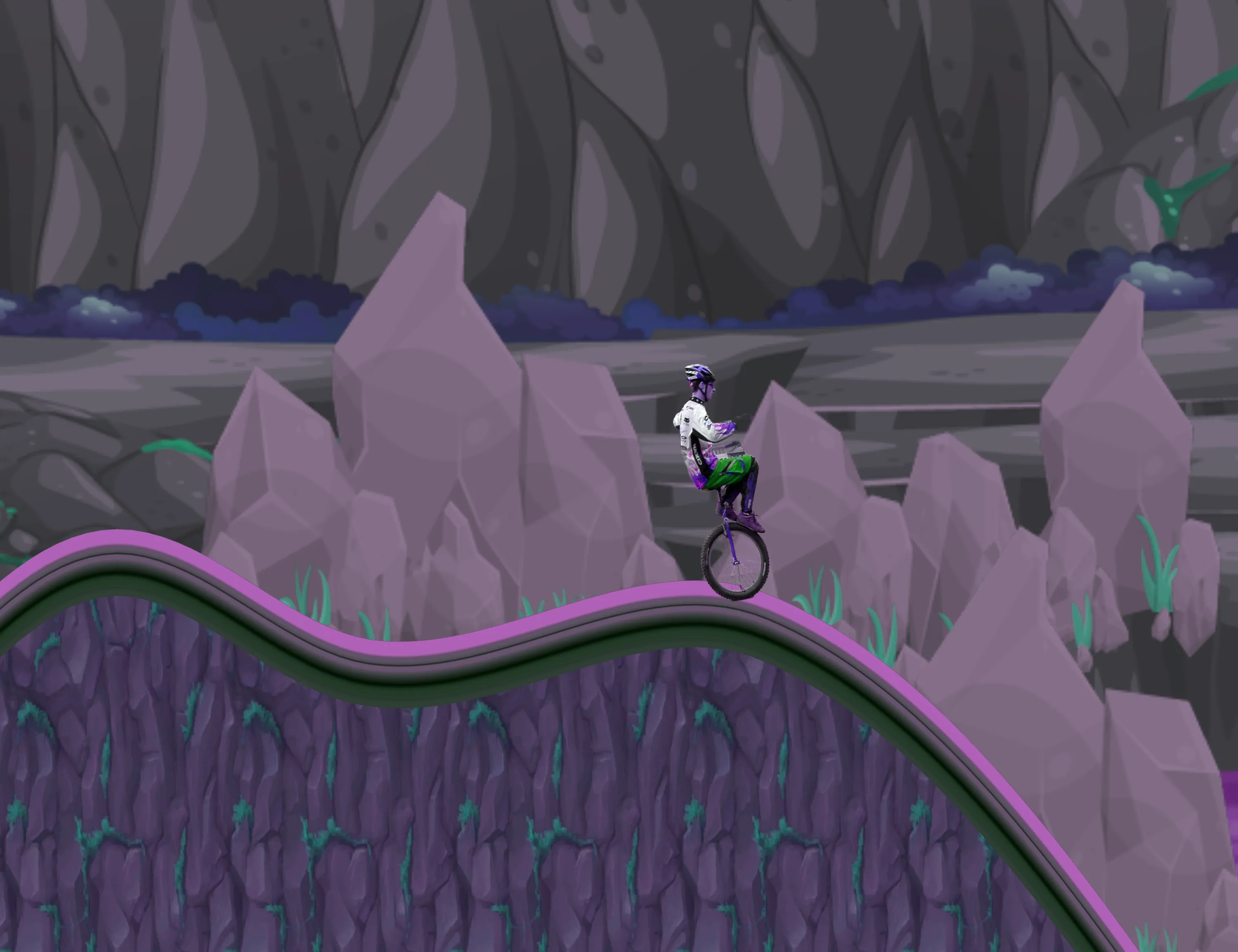 Extreme Mountain Unicycling | Indus Appstore | Screenshot