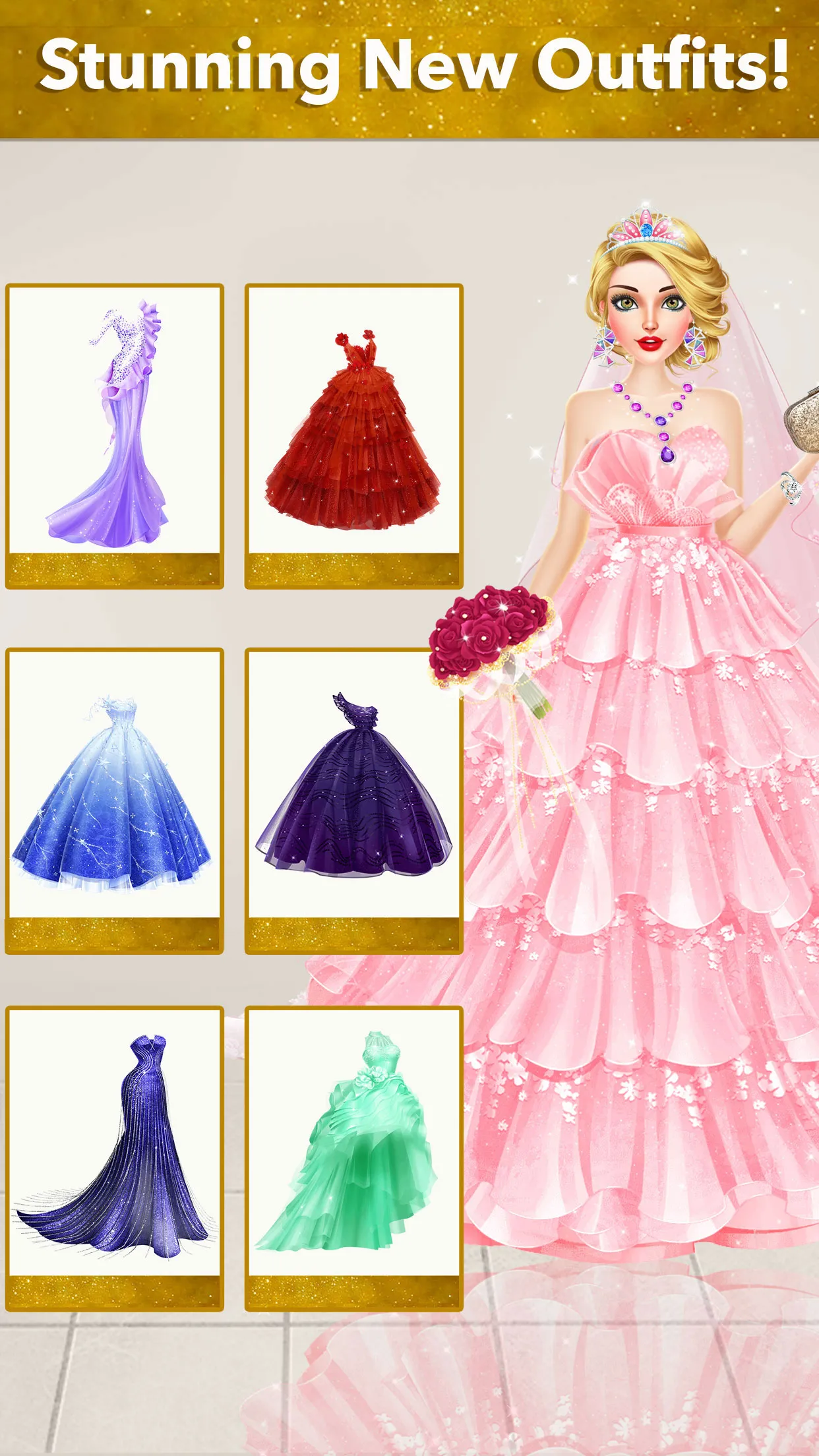 Wedding Dress up Girls Games | Indus Appstore | Screenshot