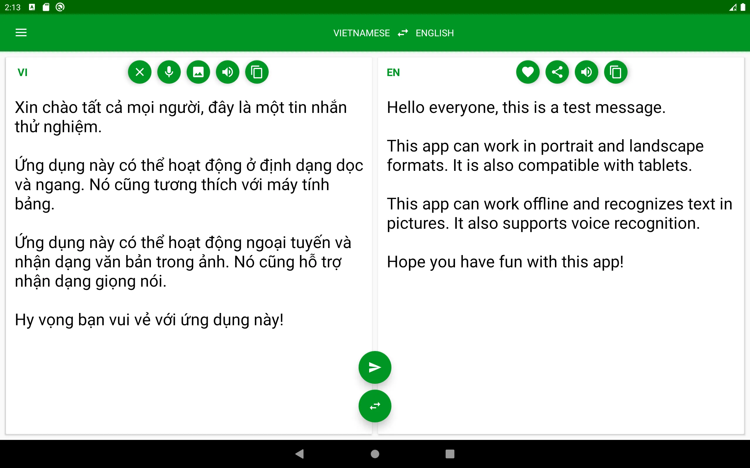 Vietnamese English Translator | Indus Appstore | Screenshot