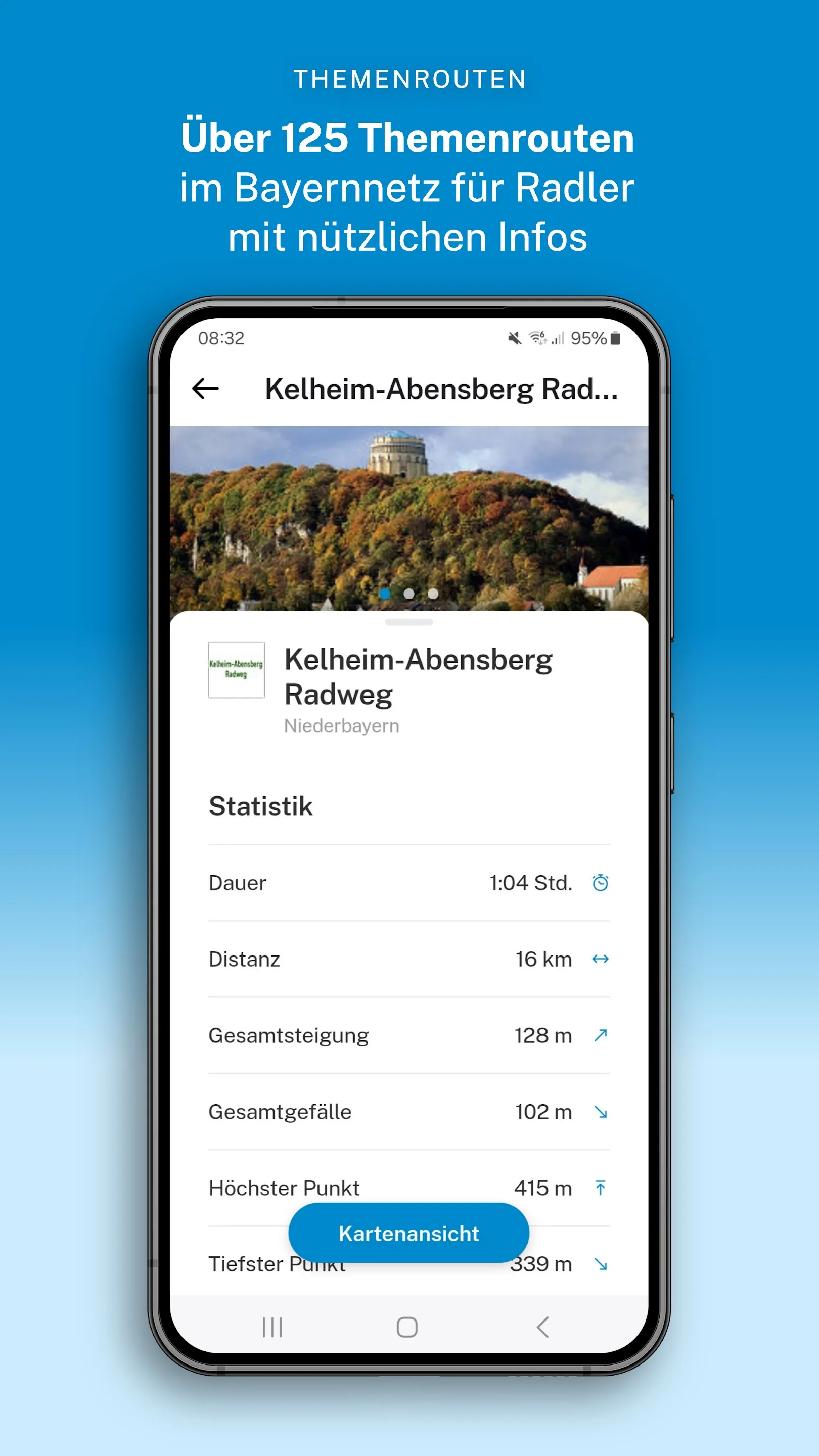 RadroutenPlaner Bayern | Indus Appstore | Screenshot