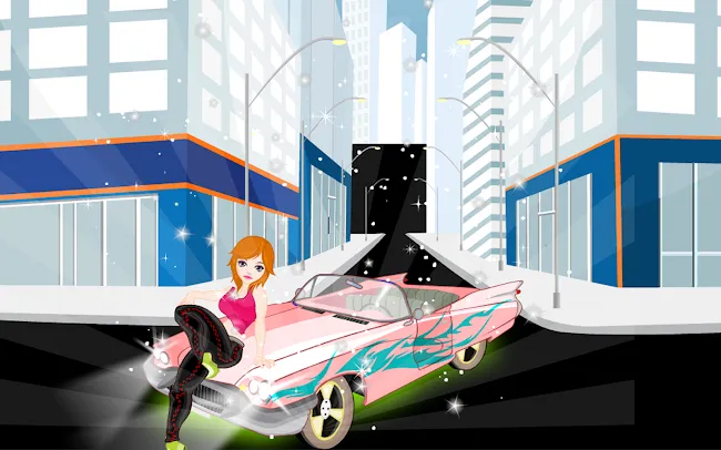 Girls Game-Decorating Car | Indus Appstore | Screenshot