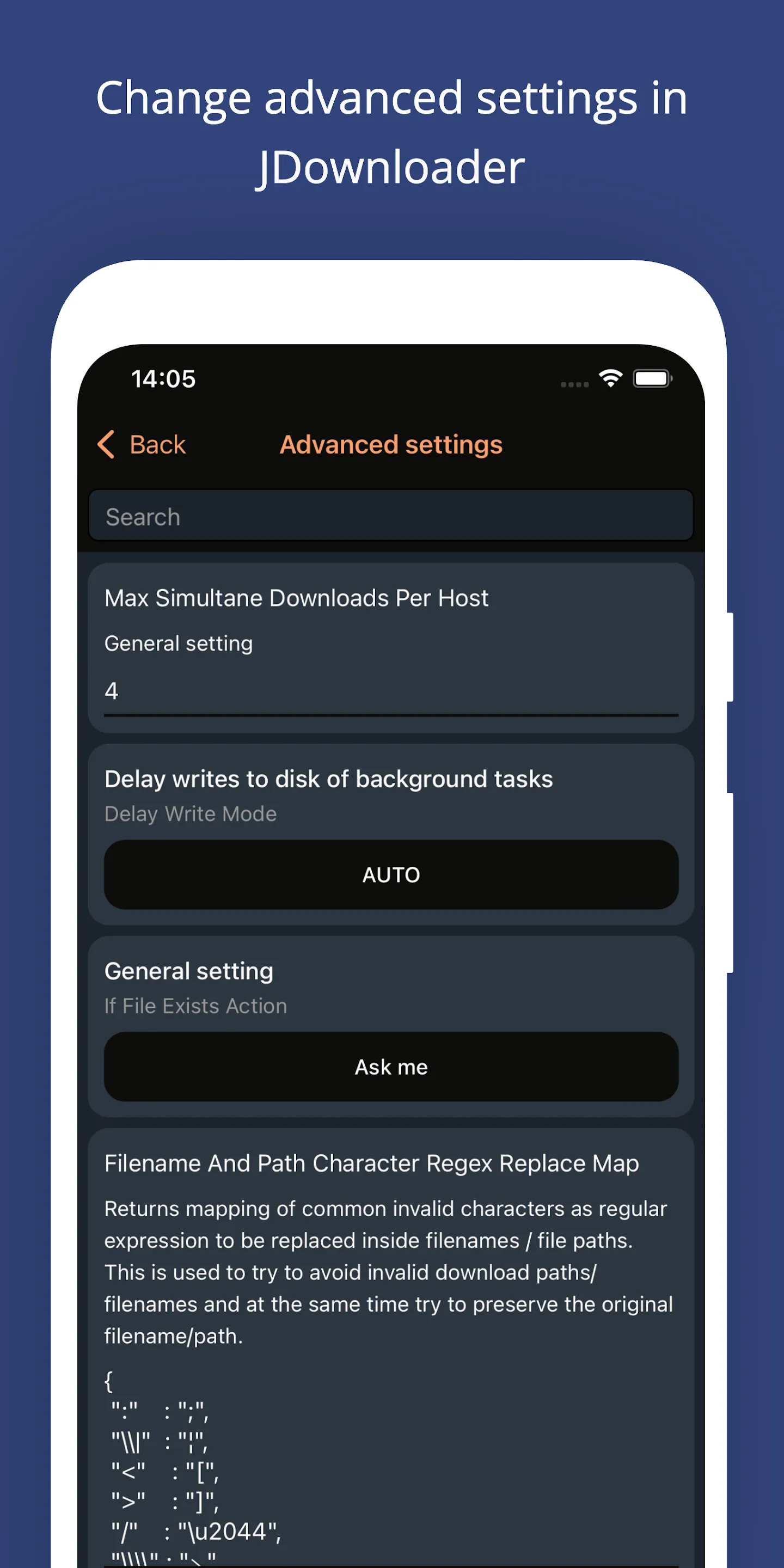 JDownloader Remote Control | Indus Appstore | Screenshot