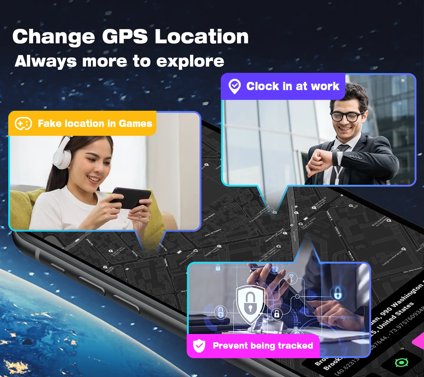 Gmocker: Fake GPS Location | Indus Appstore | Screenshot