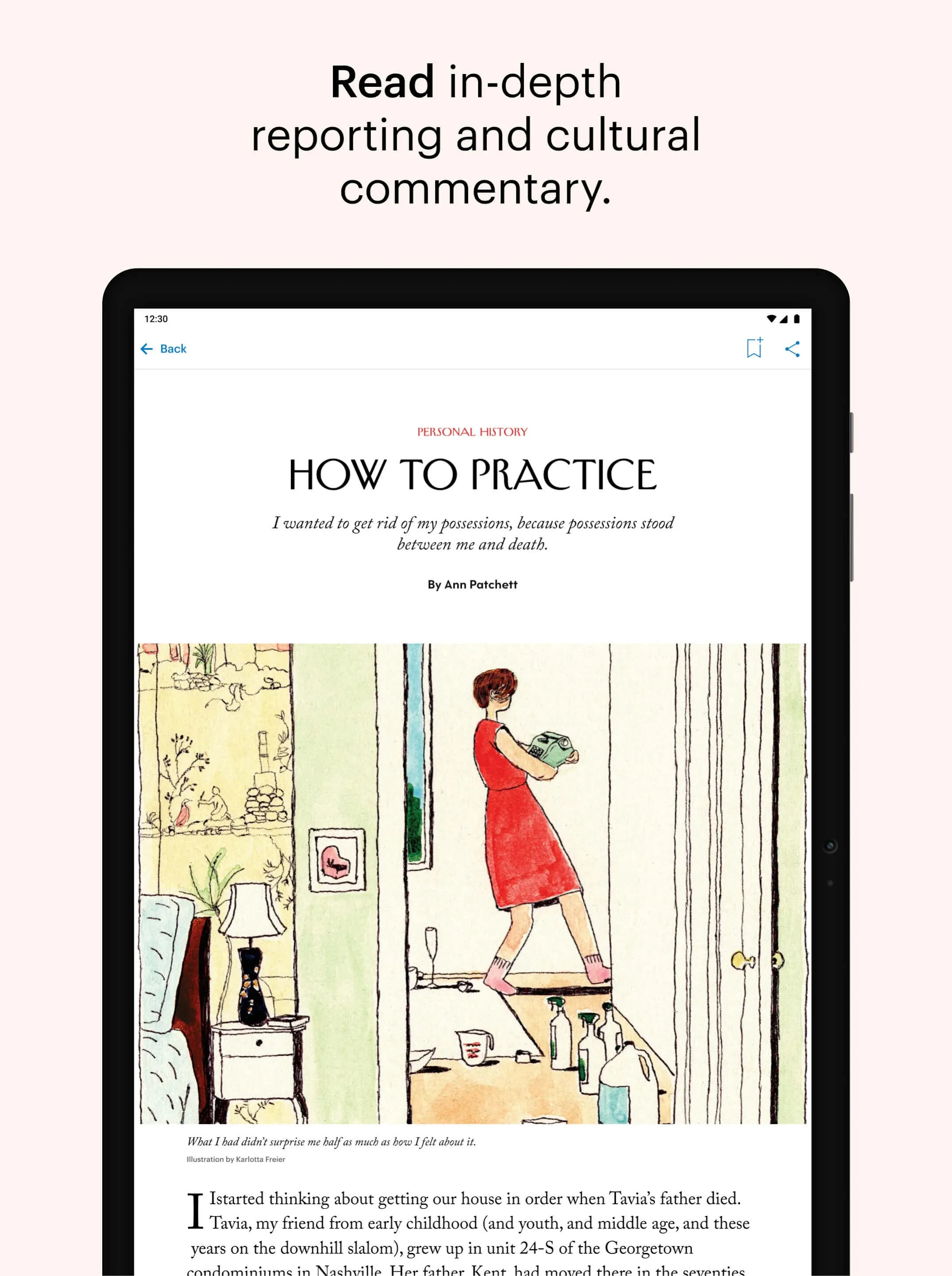 The New Yorker | Indus Appstore | Screenshot