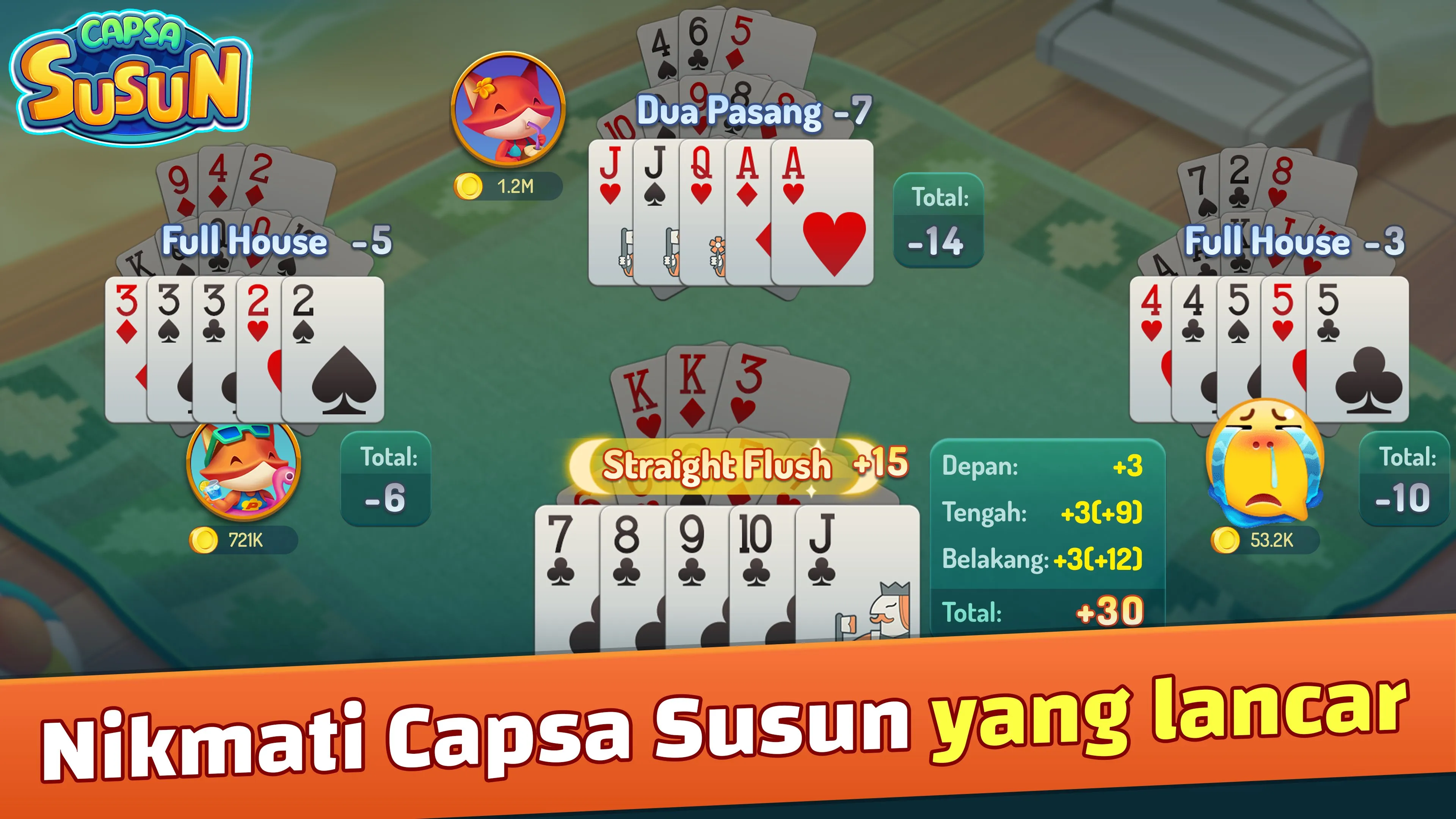 Capsa Susun ZingPlay Remi Kata | Indus Appstore | Screenshot