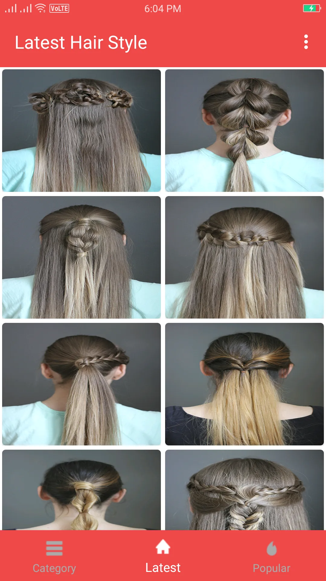 Girls Hairstyle Step by Step | Indus Appstore | Screenshot